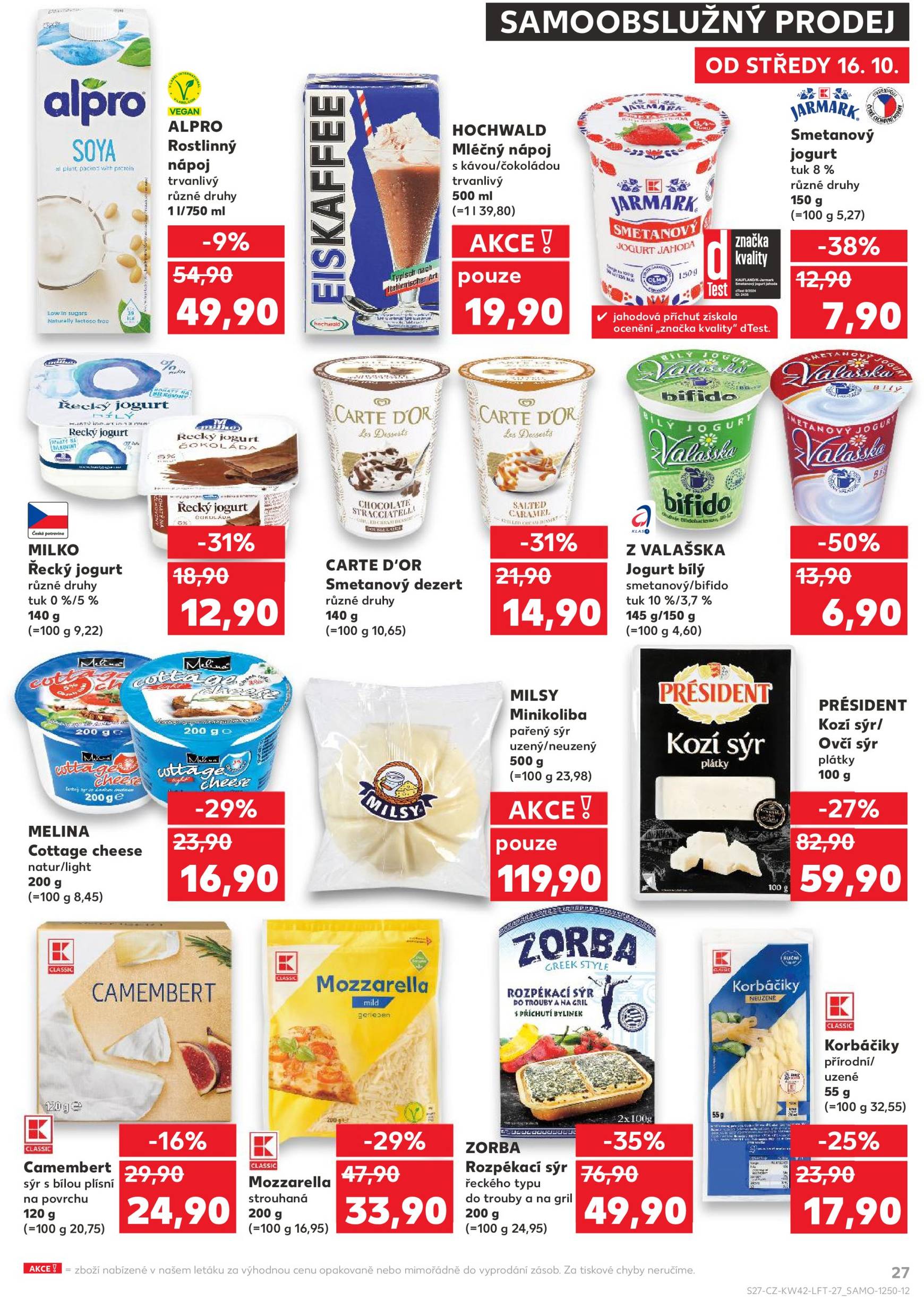 kaufland - Leták Kaufland od 16.10. do 22.10. - page: 27