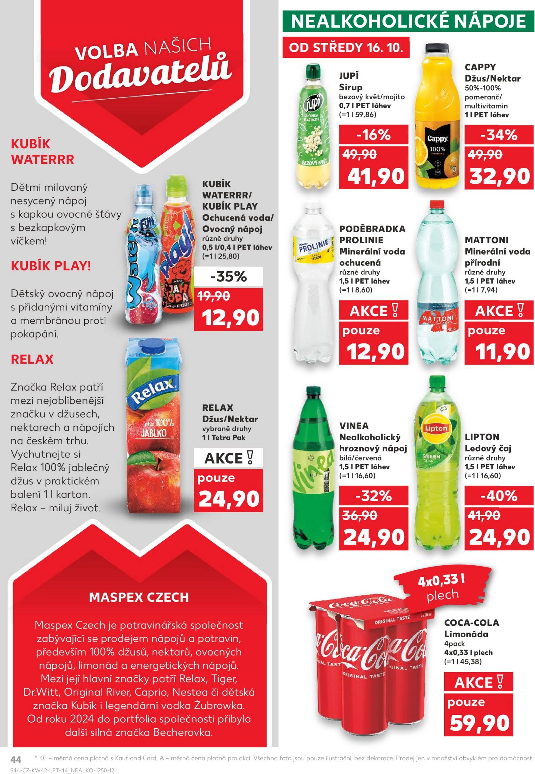 kaufland - Leták Kaufland od 16.10. do 22.10. - page: 44