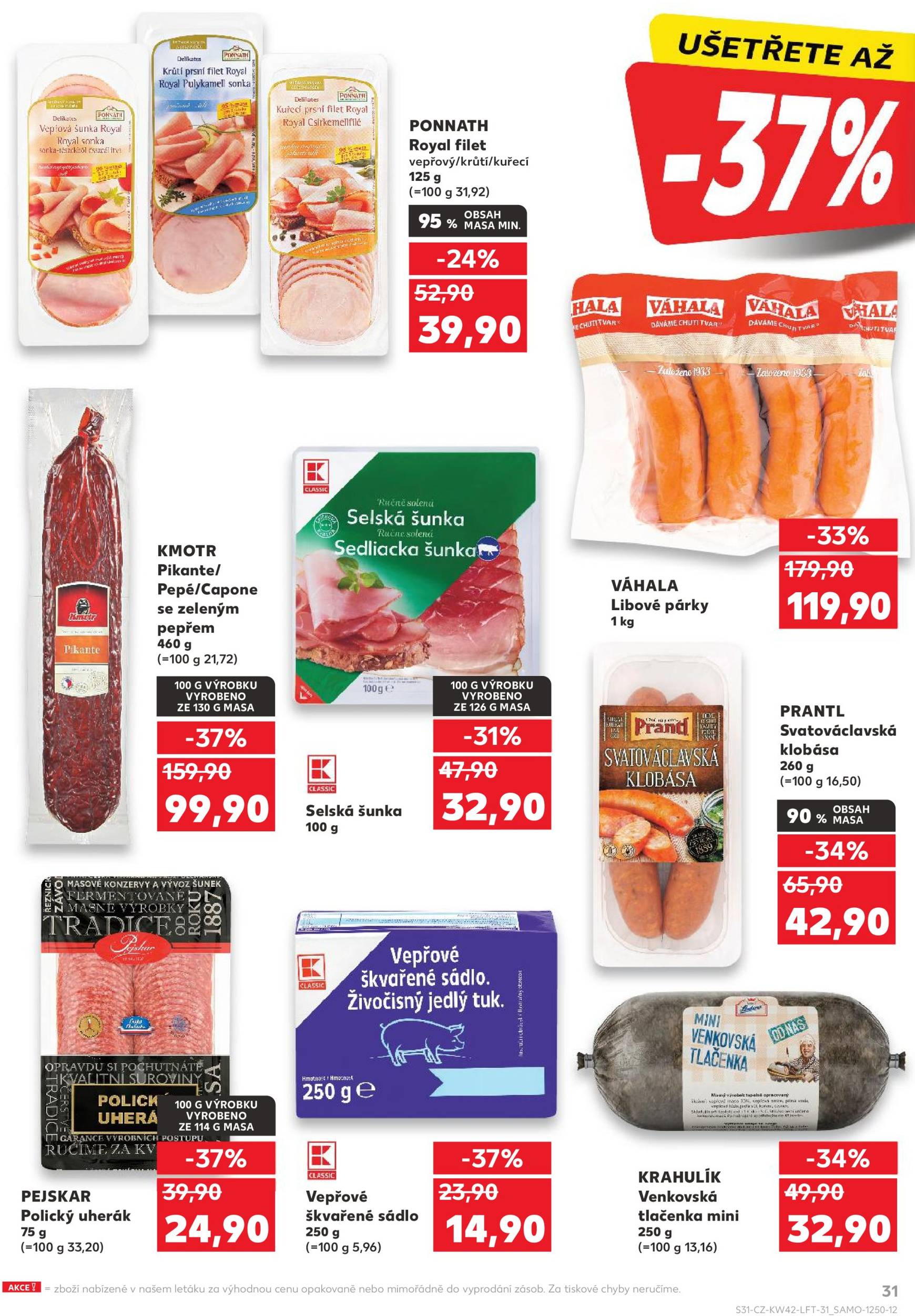 kaufland - Leták Kaufland od 16.10. do 22.10. - page: 31