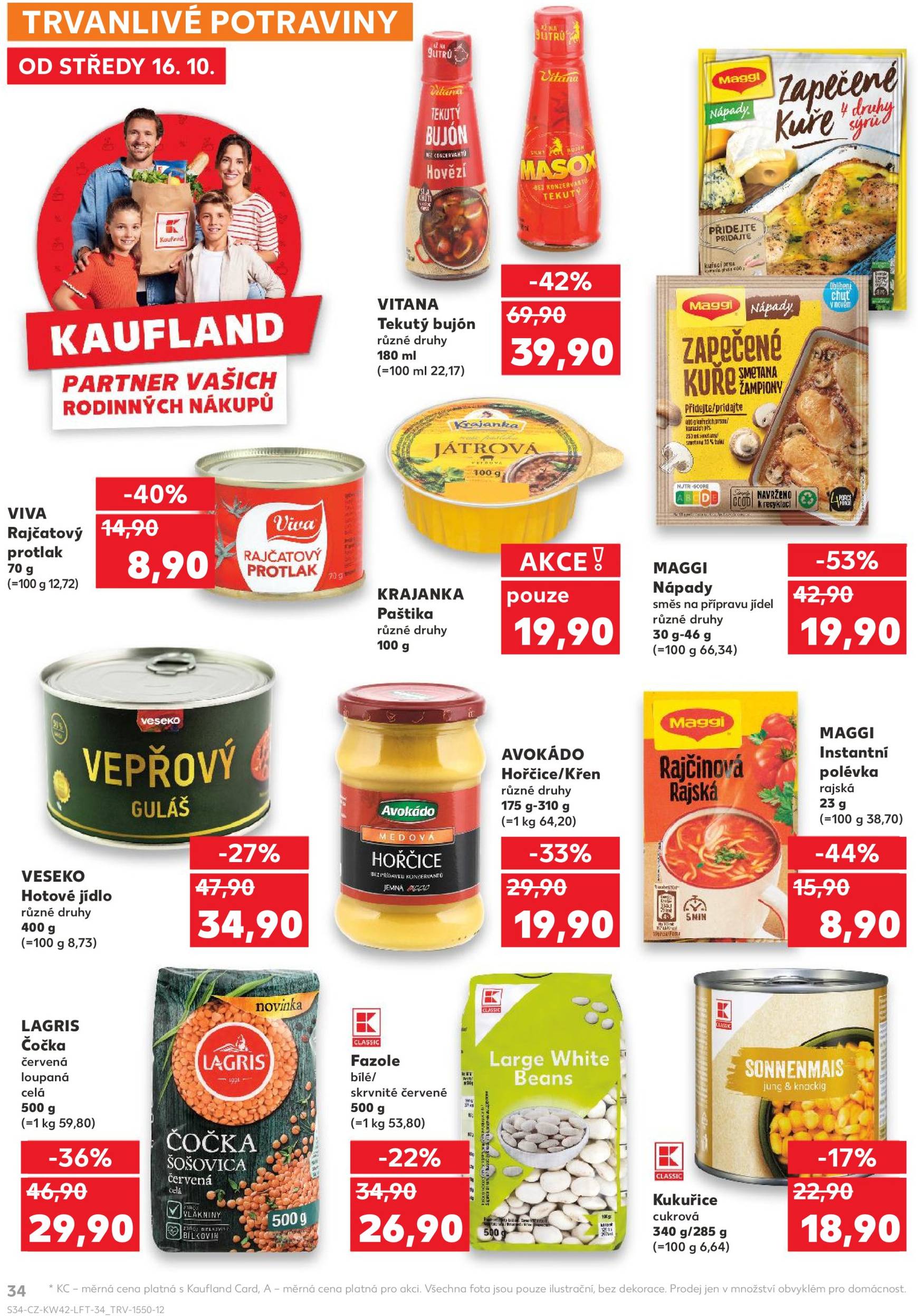 kaufland - Leták Kaufland od 16.10. do 22.10. - page: 34