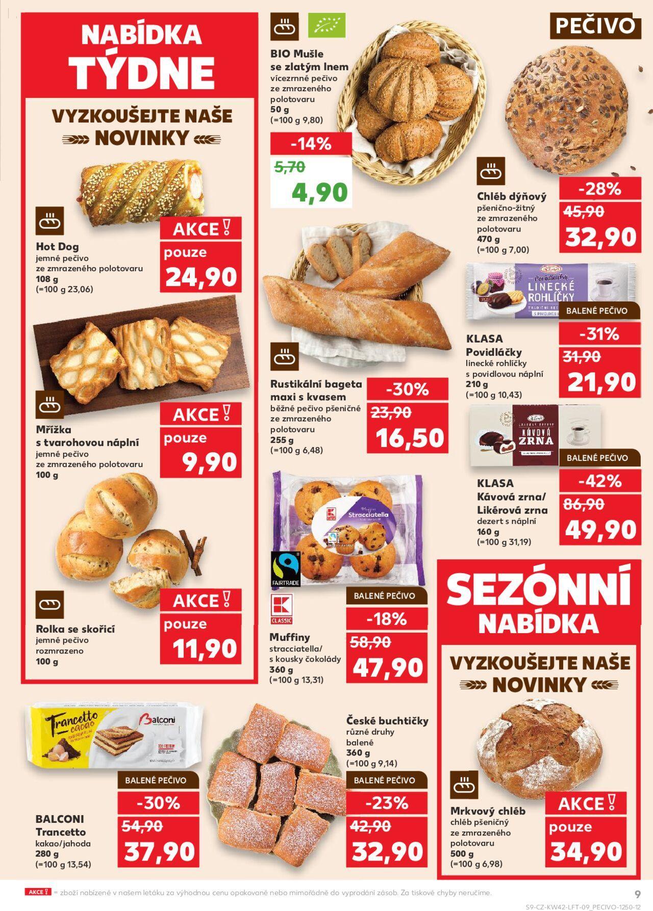 kaufland - Kaufland leták 16.10.2024 - 22.10.2024 - page: 9