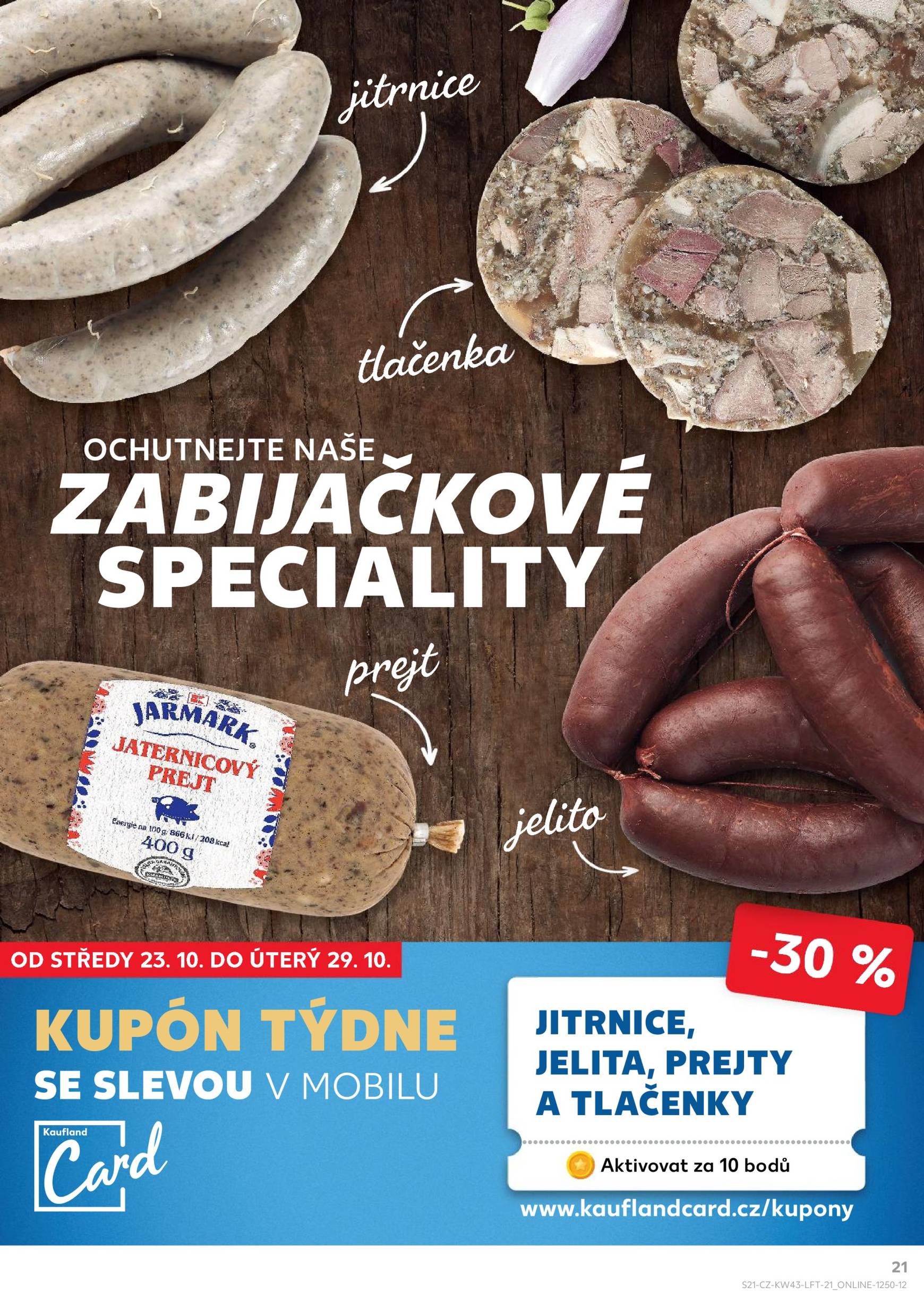 kaufland - Leták Kaufland od 23.10. do 29.10. - page: 21