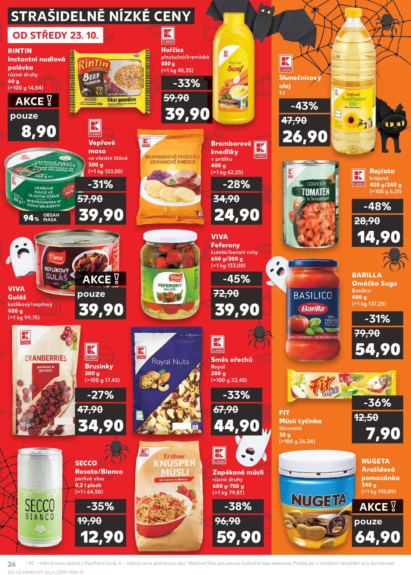 kaufland - Leták Kaufland od 23.10. do 29.10. - page: 26