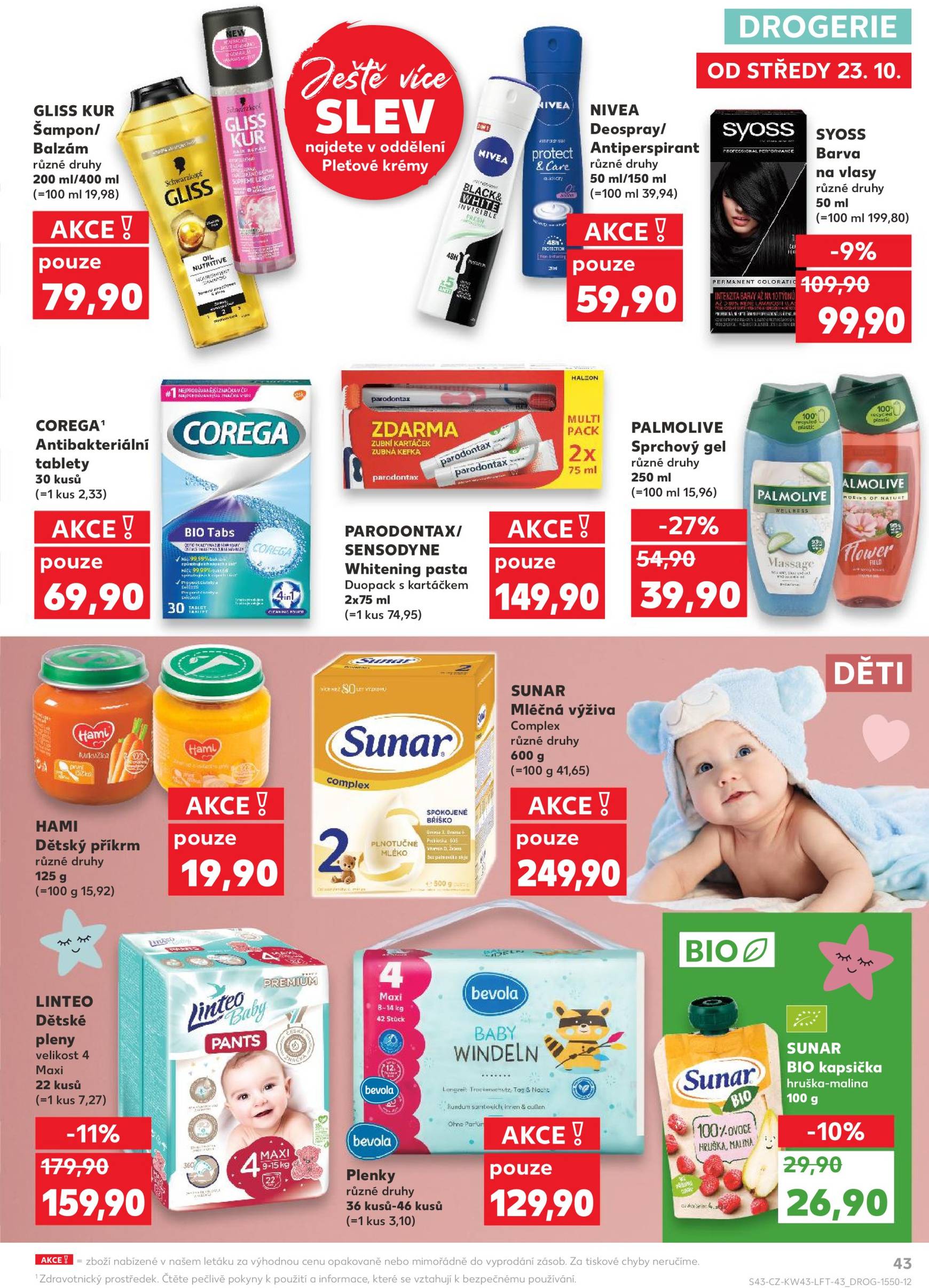 kaufland - Leták Kaufland od 23.10. do 29.10. - page: 43