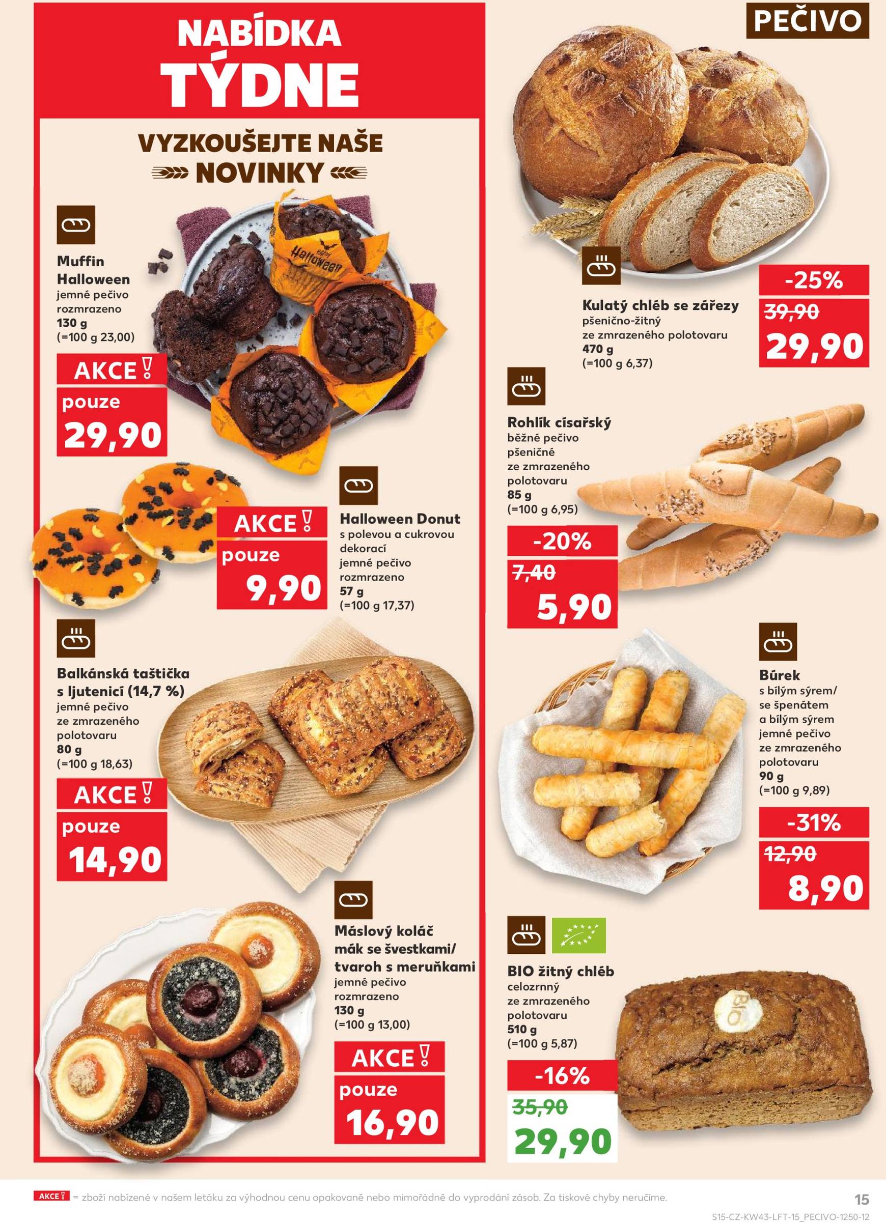 kaufland - Leták Kaufland od 23.10. do 29.10. - page: 15