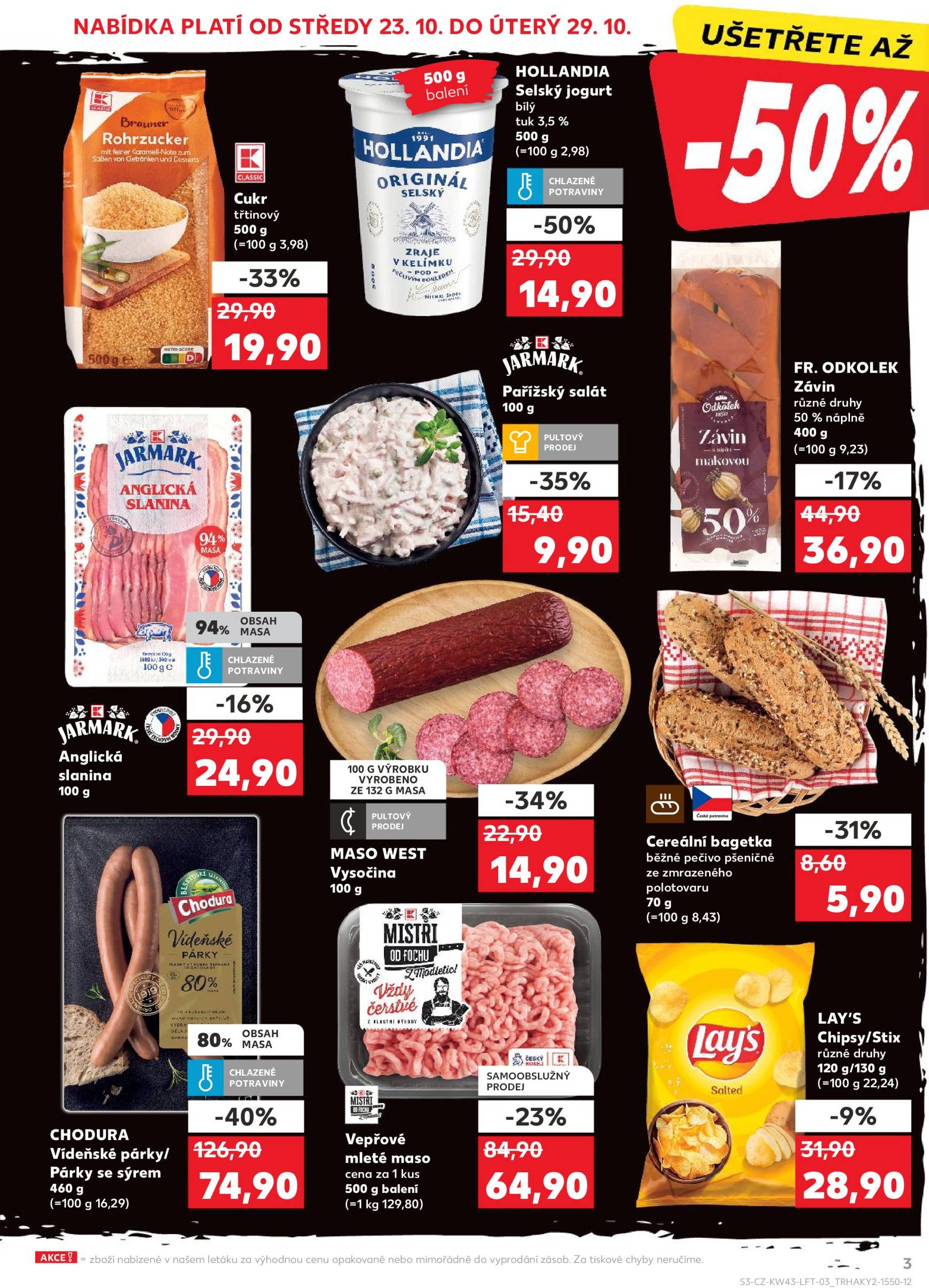 kaufland - Leták Kaufland od 23.10. do 29.10. - page: 3