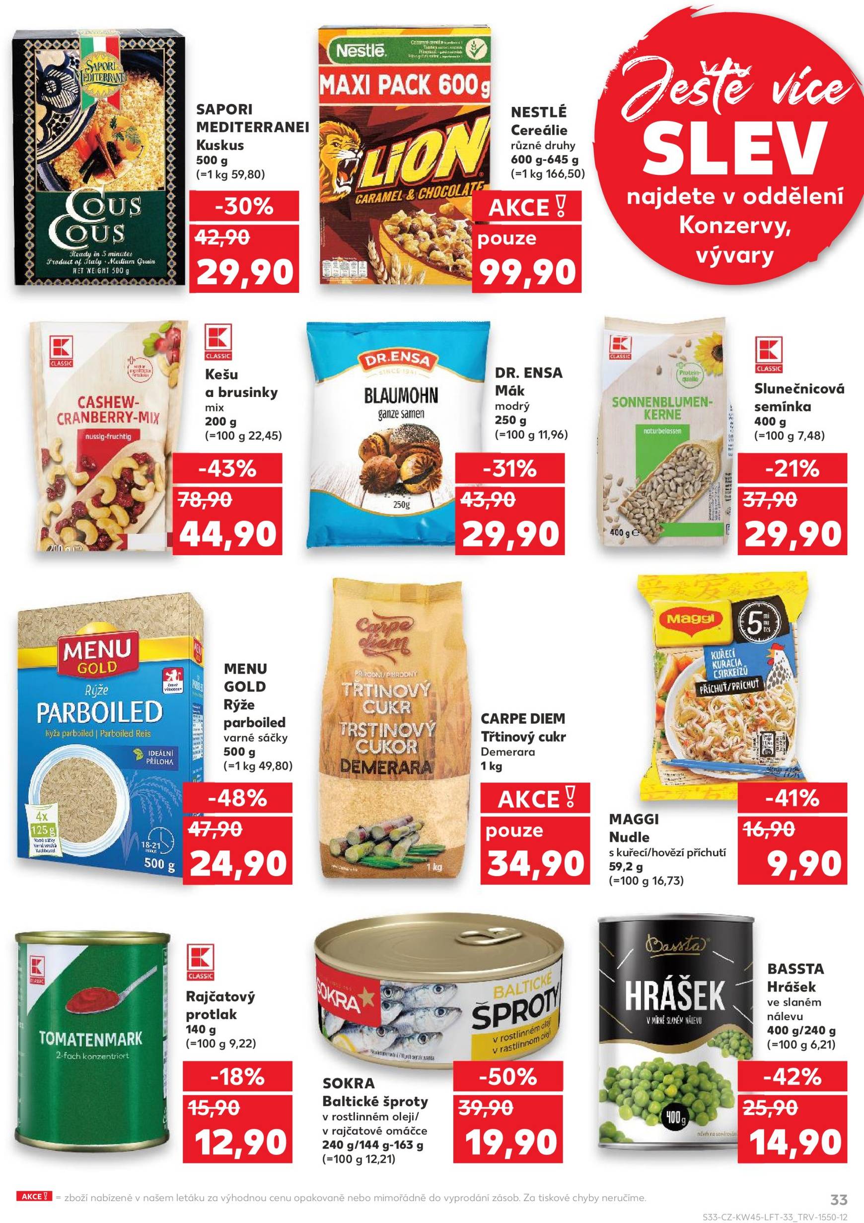 kaufland - Leták Kaufland od 06.11. do 12.11. - page: 33