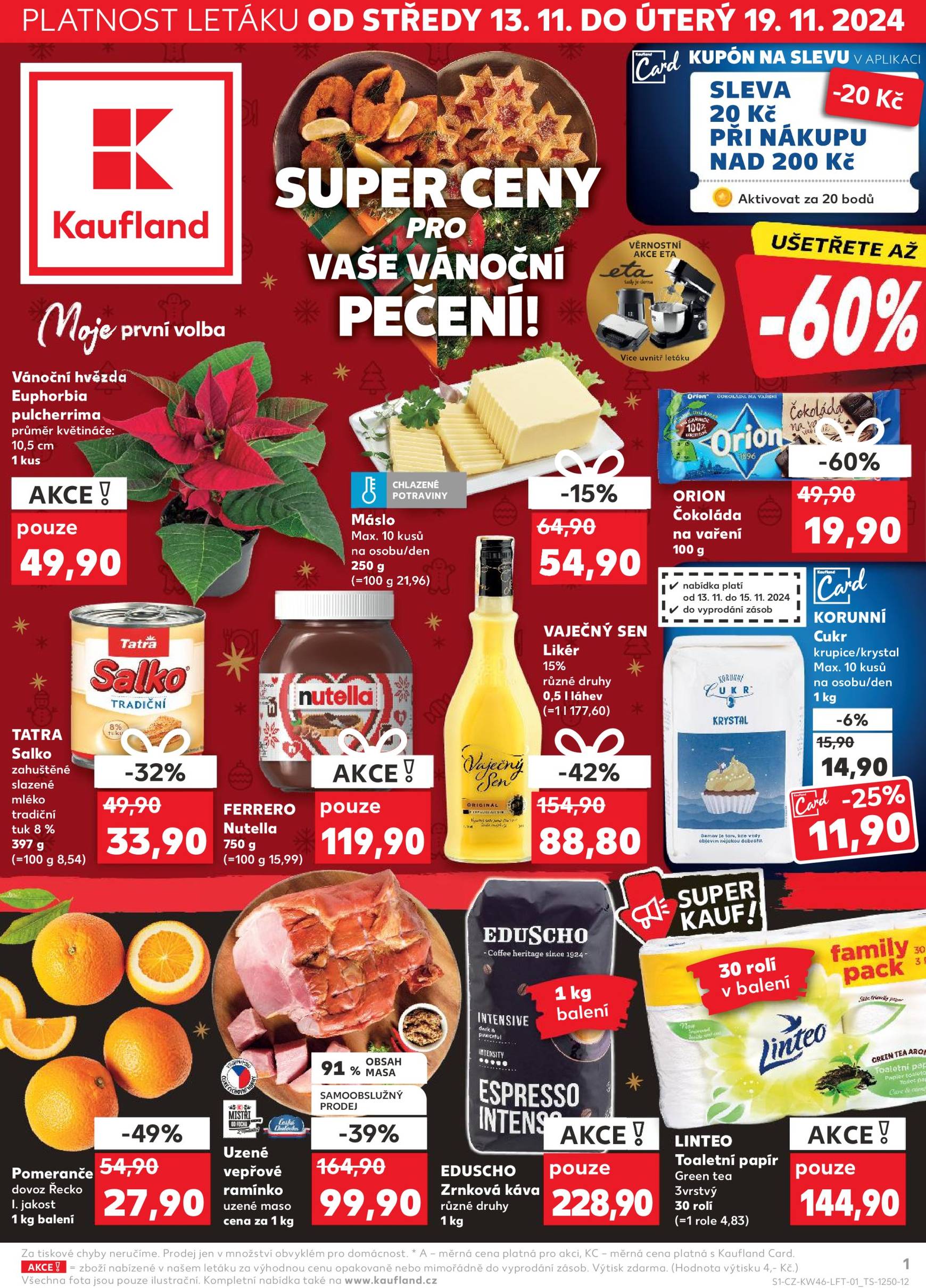 kaufland - Leták Kaufland od 13.11. do 19.11.