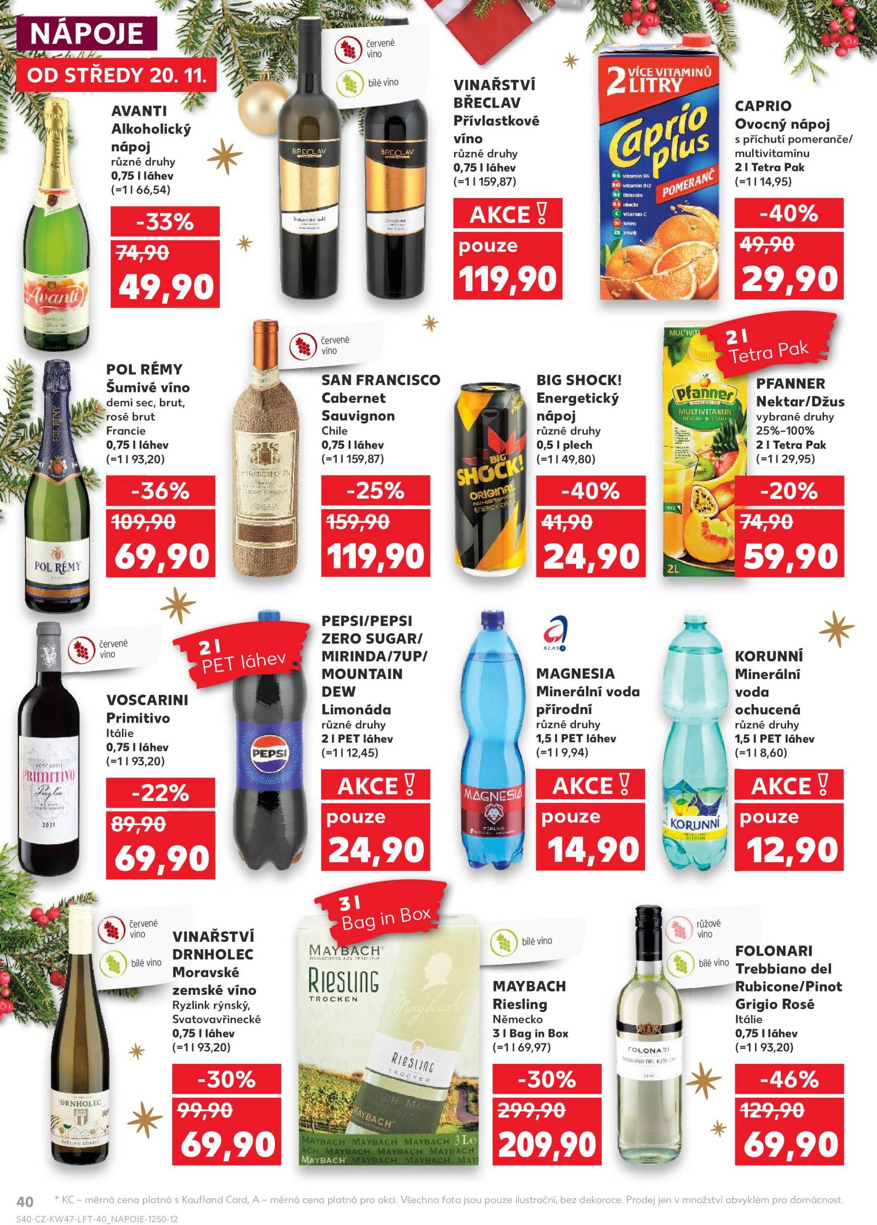 kaufland - Leták Kaufland - Black Friday od 20.11. do 26.11. - page: 40