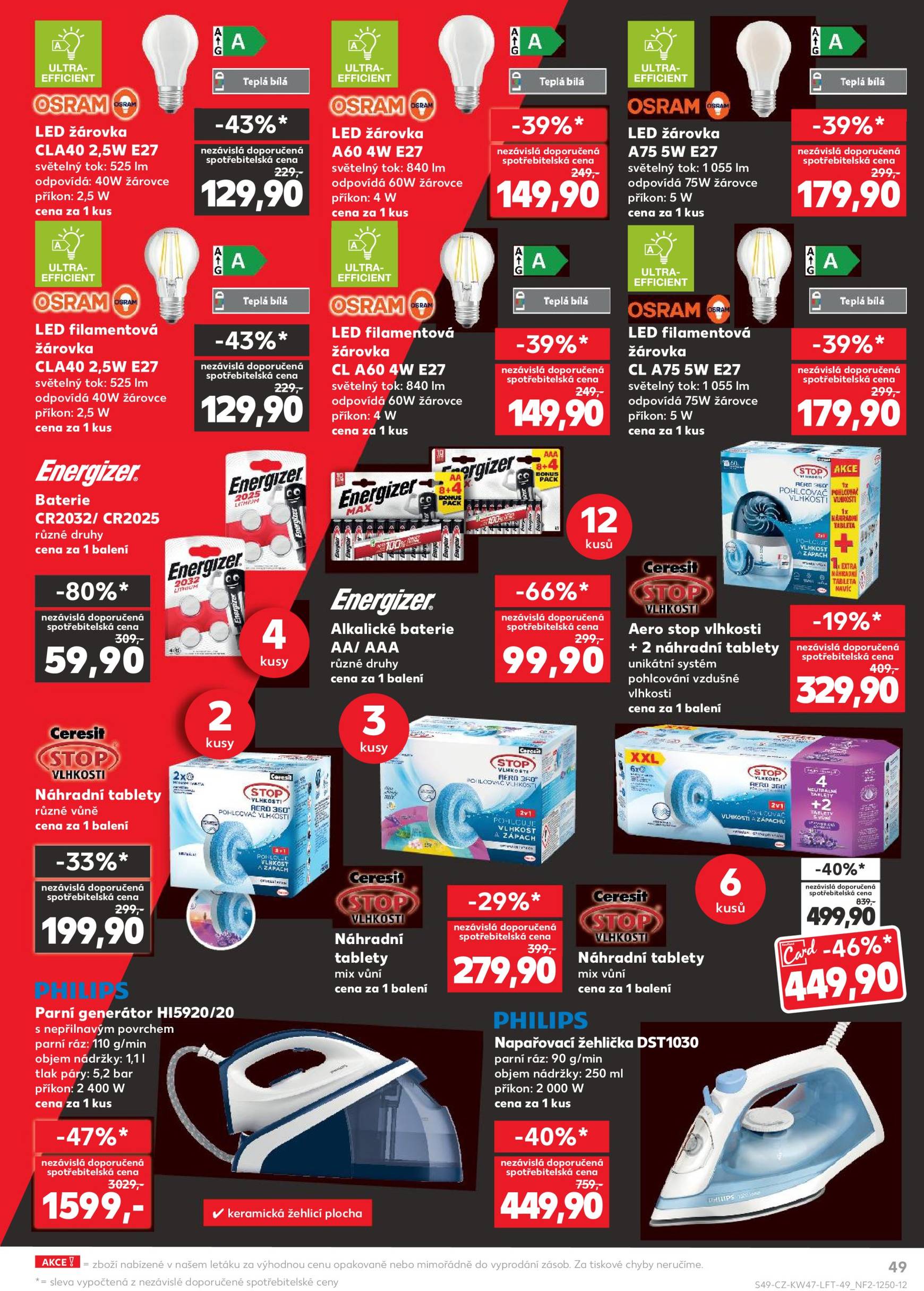 kaufland - Leták Kaufland - Black Friday od 20.11. do 26.11. - page: 49