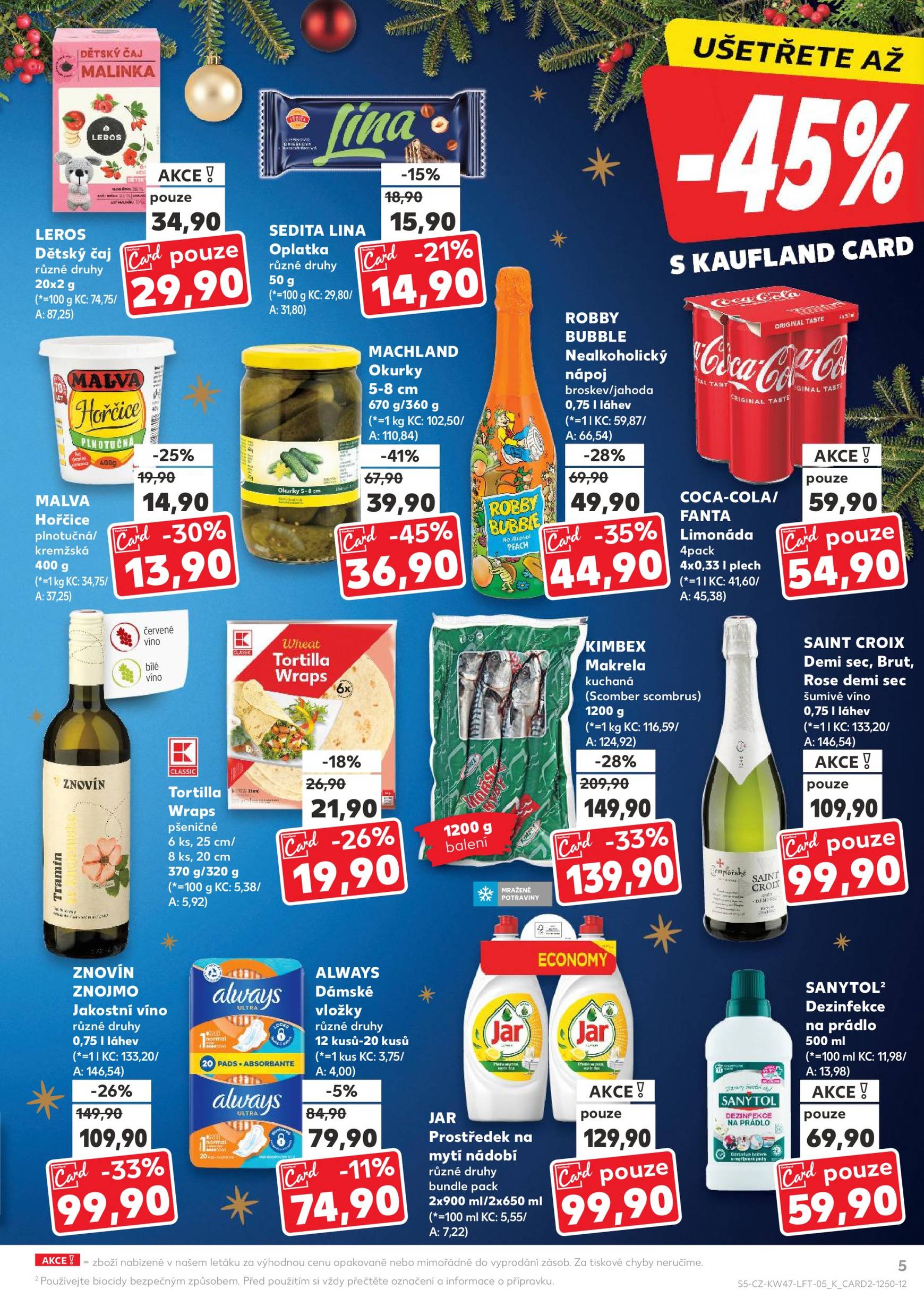 kaufland - Leták Kaufland - Black Friday od 20.11. do 26.11. - page: 5