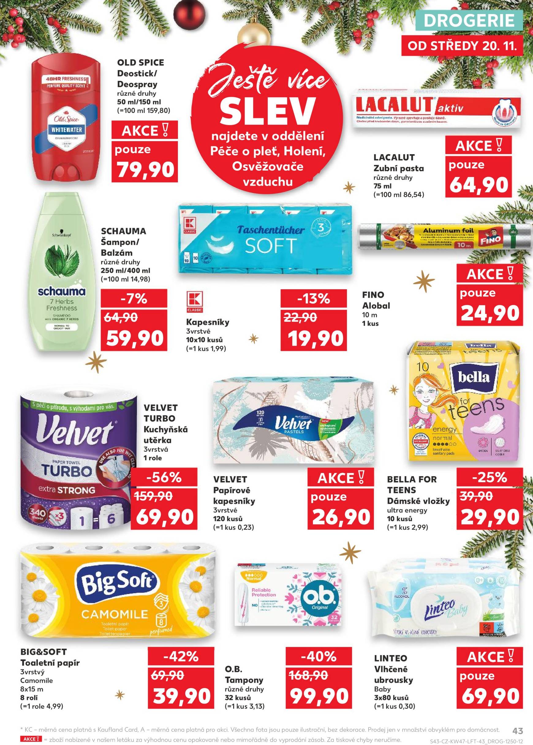 kaufland - Leták Kaufland - Black Friday od 20.11. do 26.11. - page: 43