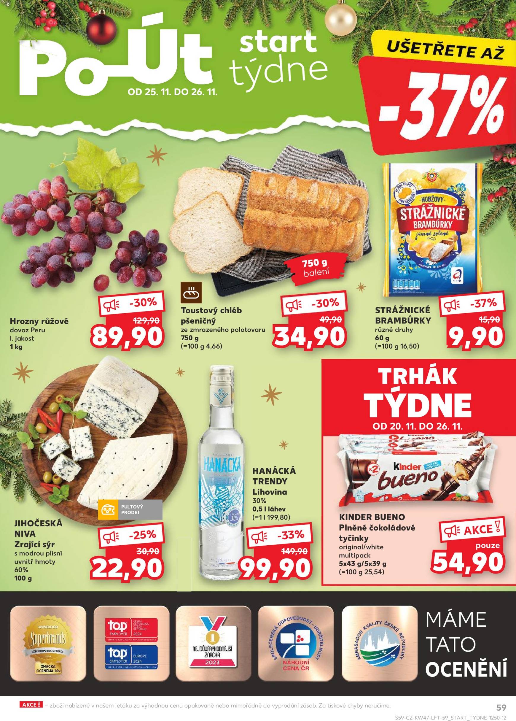 kaufland - Leták Kaufland - Black Friday od 20.11. do 26.11. - page: 59