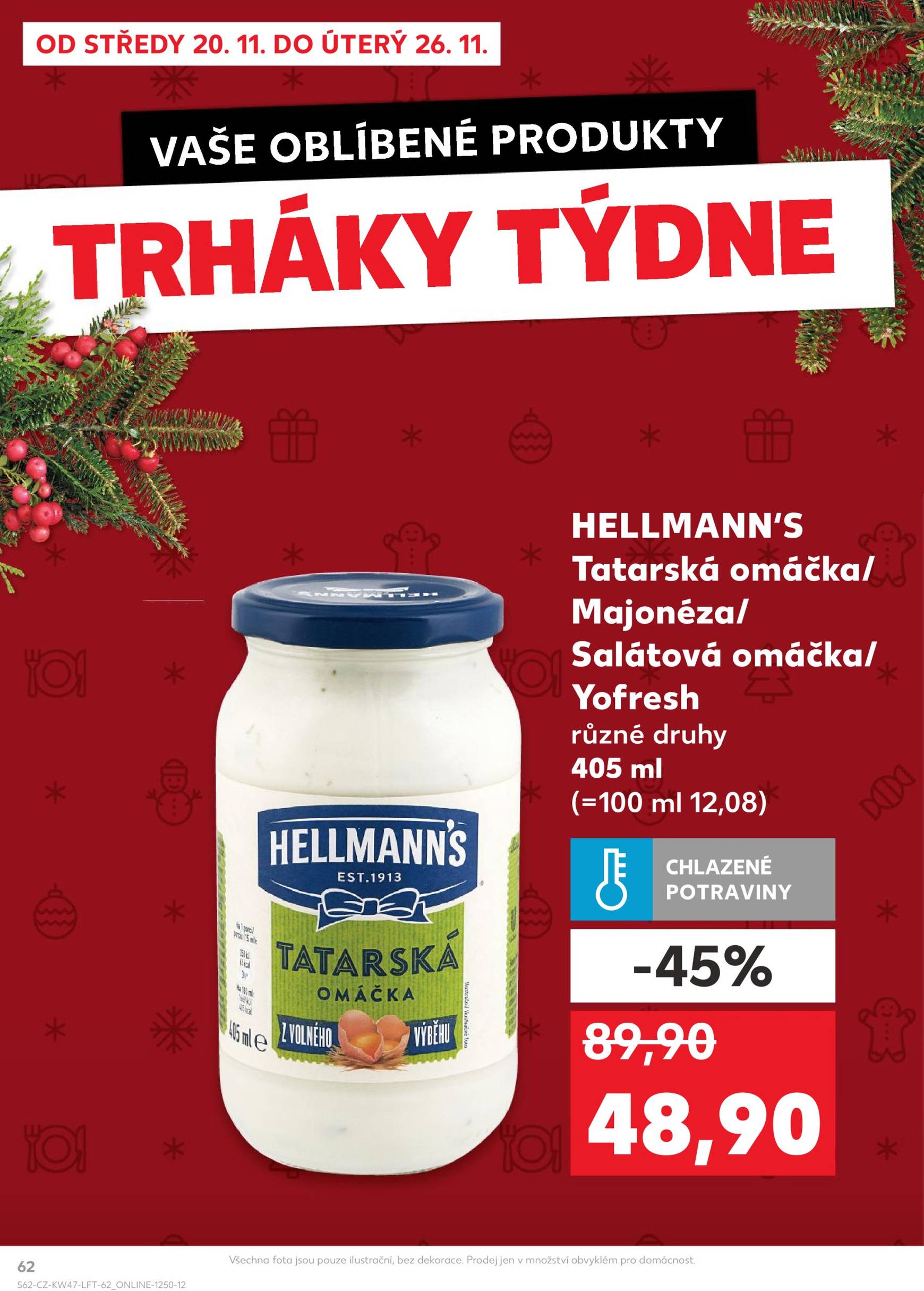 kaufland - Leták Kaufland - Black Friday od 20.11. do 26.11. - page: 62