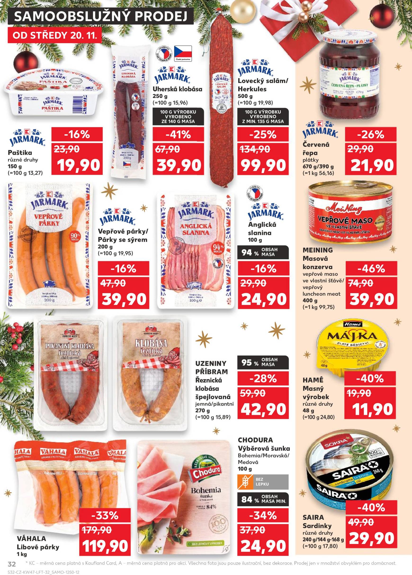 kaufland - Leták Kaufland - Black Friday od 20.11. do 26.11. - page: 32