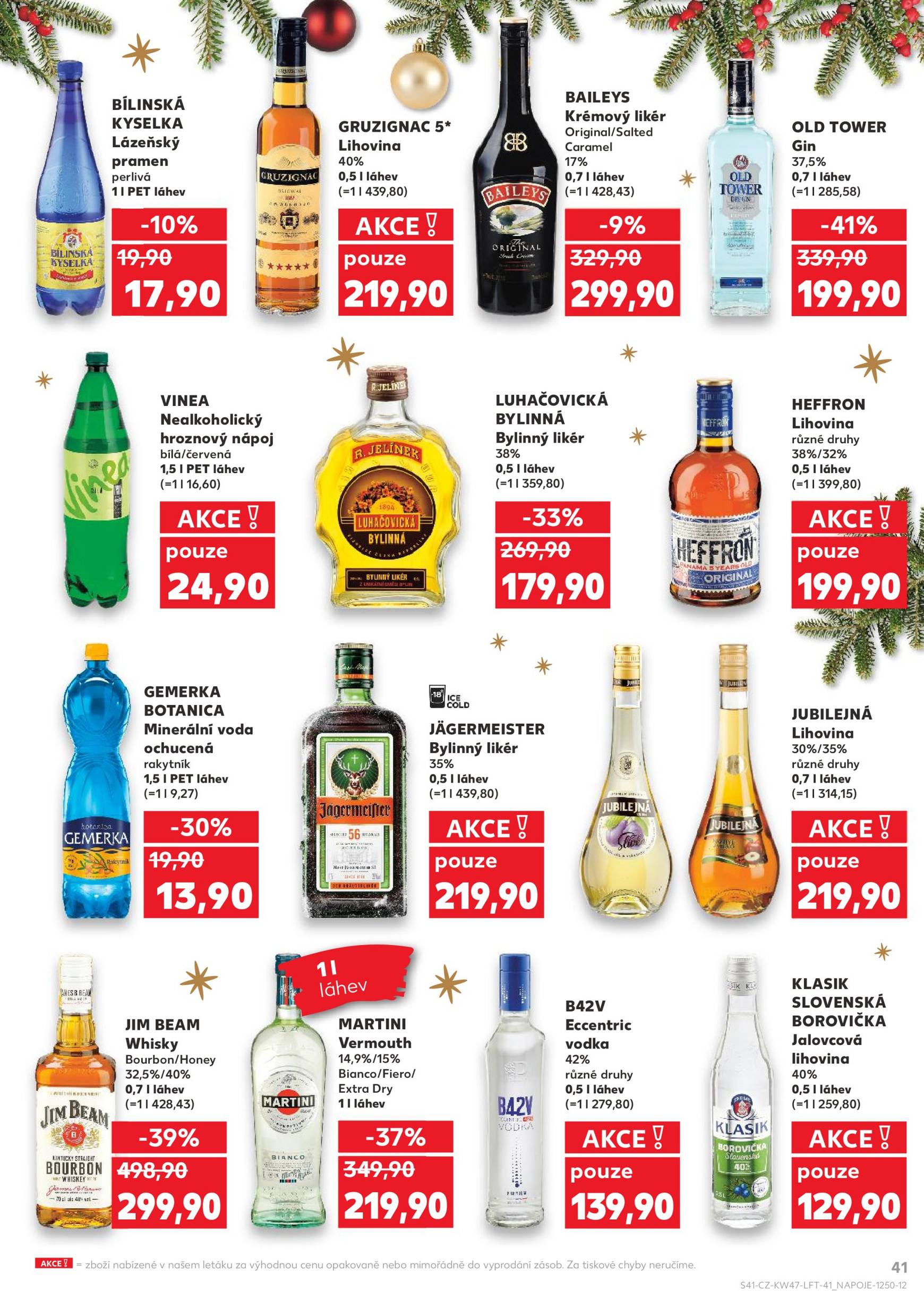 kaufland - Leták Kaufland - Black Friday od 20.11. do 26.11. - page: 41