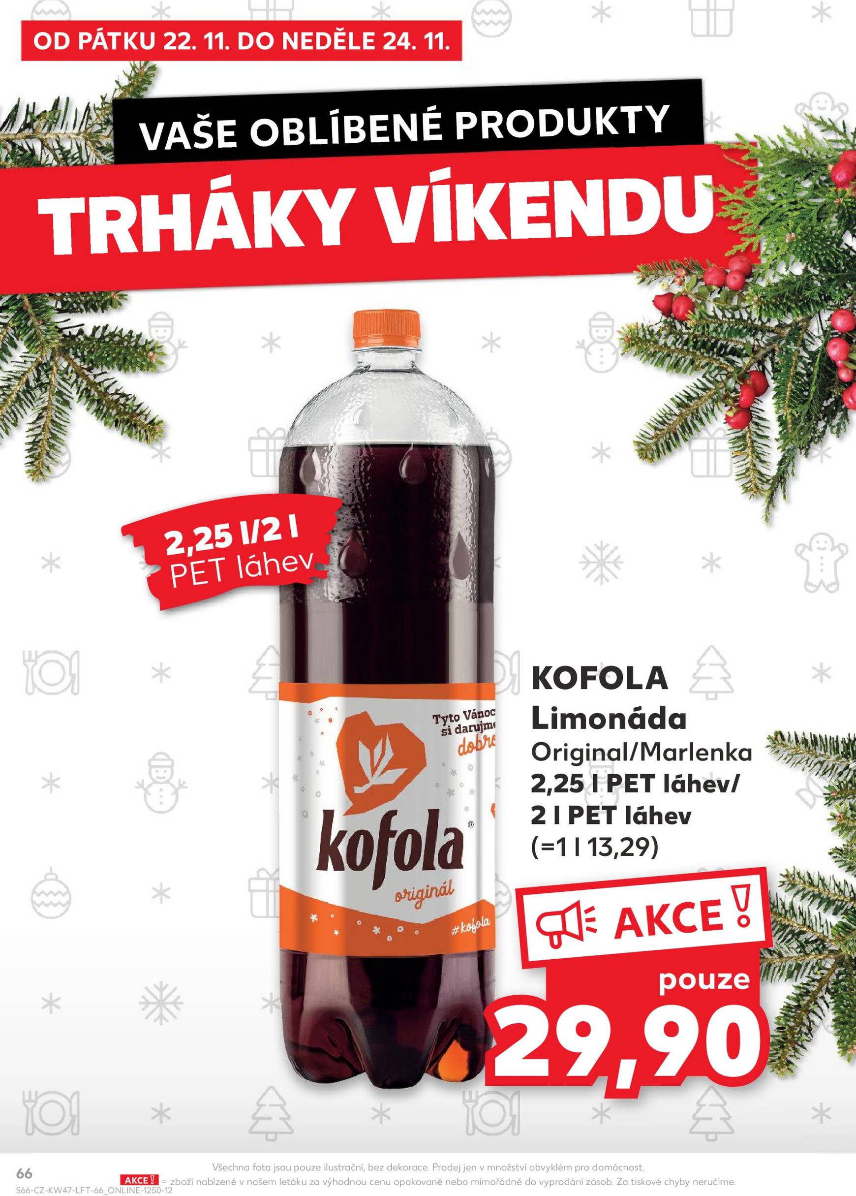 kaufland - Leták Kaufland - Black Friday od 20.11. do 26.11. - page: 66