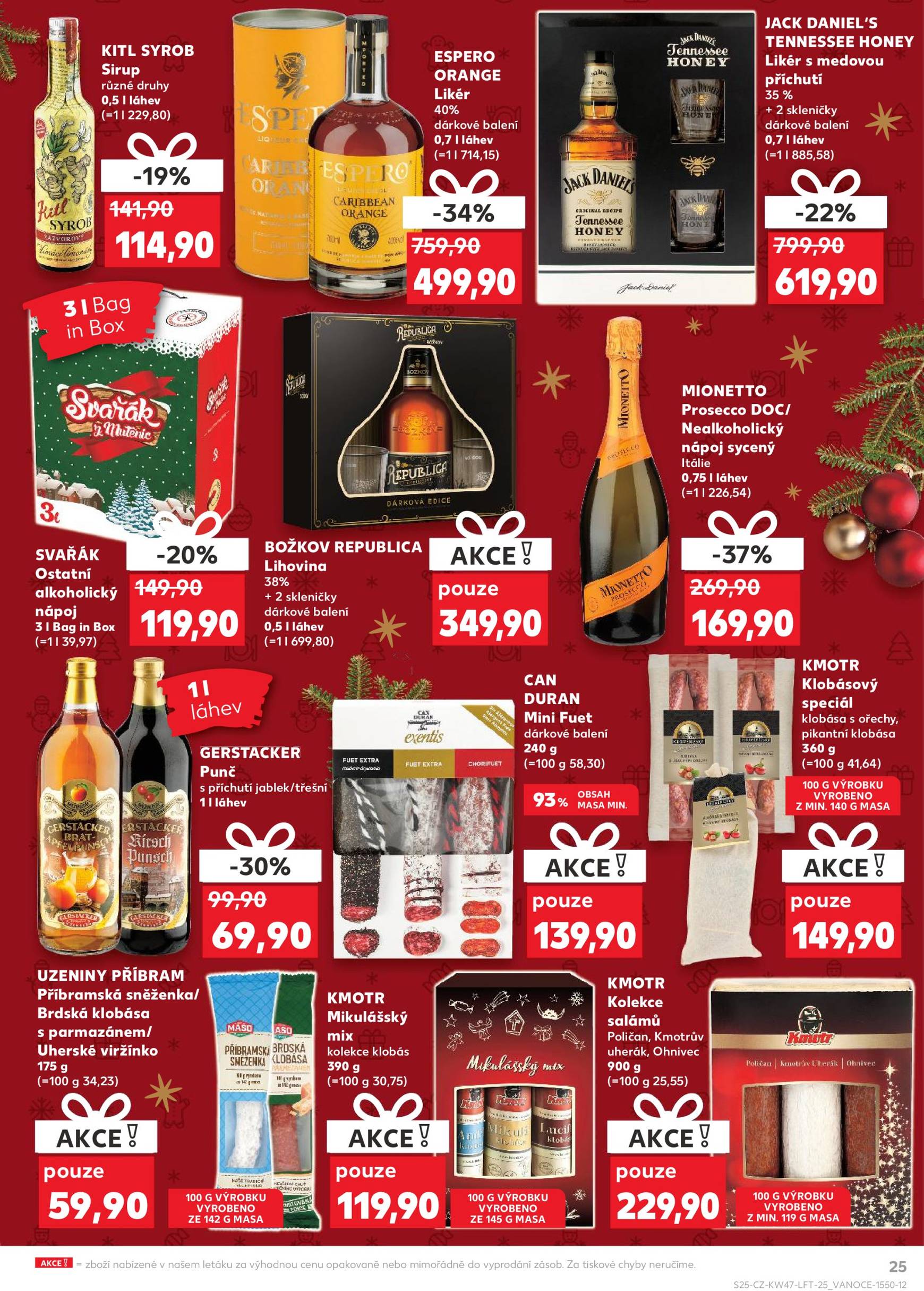 kaufland - Leták Kaufland - Black Friday od 20.11. do 26.11. - page: 25