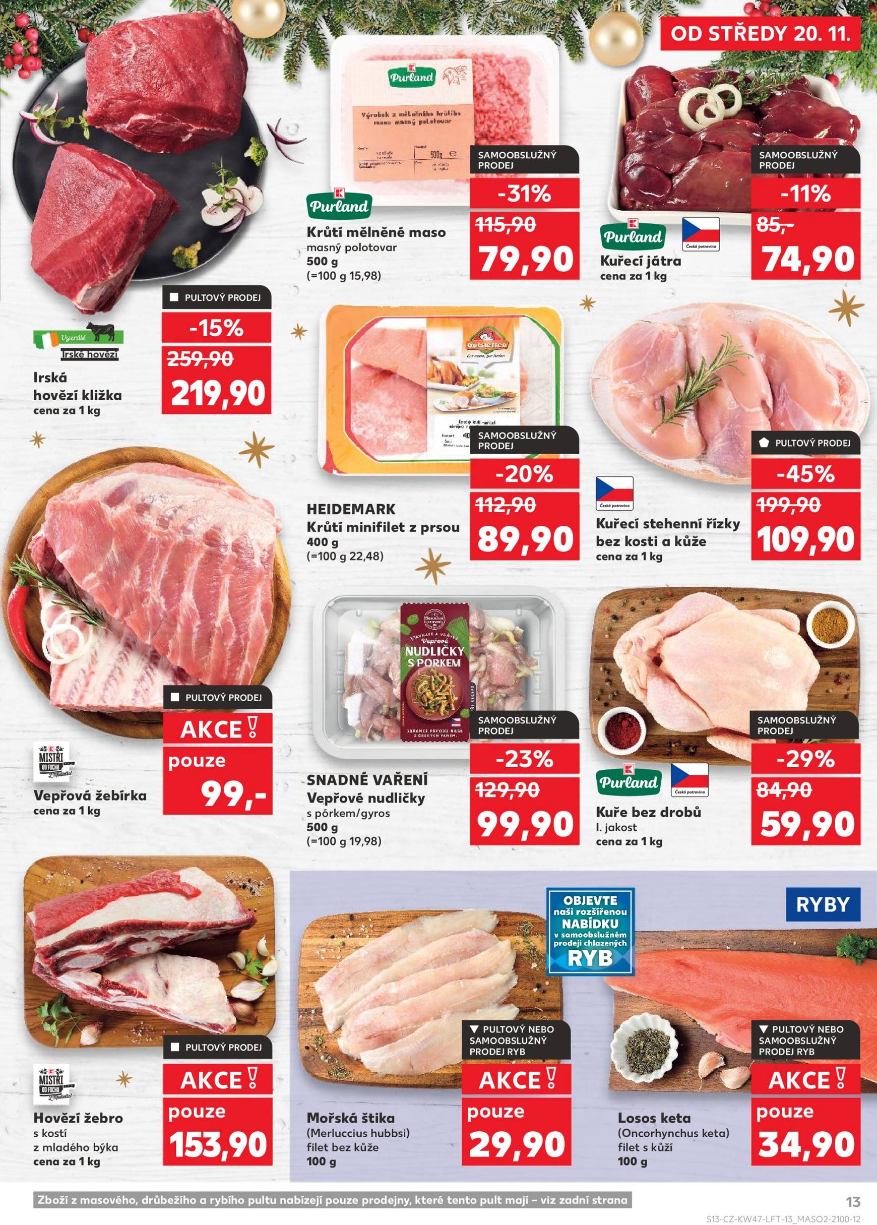 kaufland - Leták Kaufland - Black Friday od 20.11. do 26.11. - page: 13