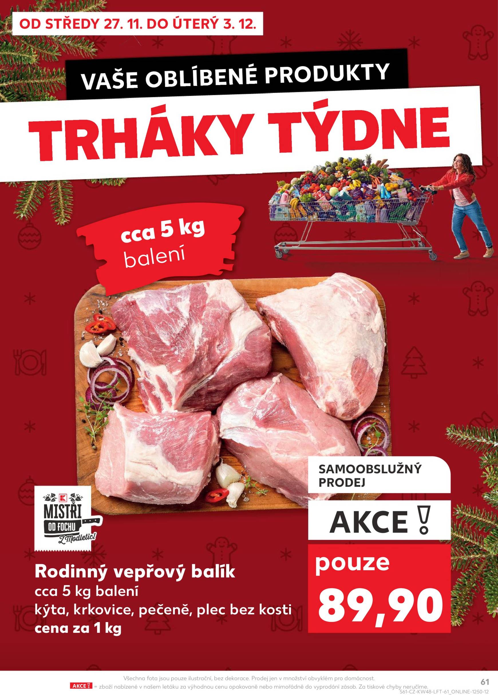 kaufland - Leták Kaufland - Black Friday od 27.11. do 03.12. - page: 61