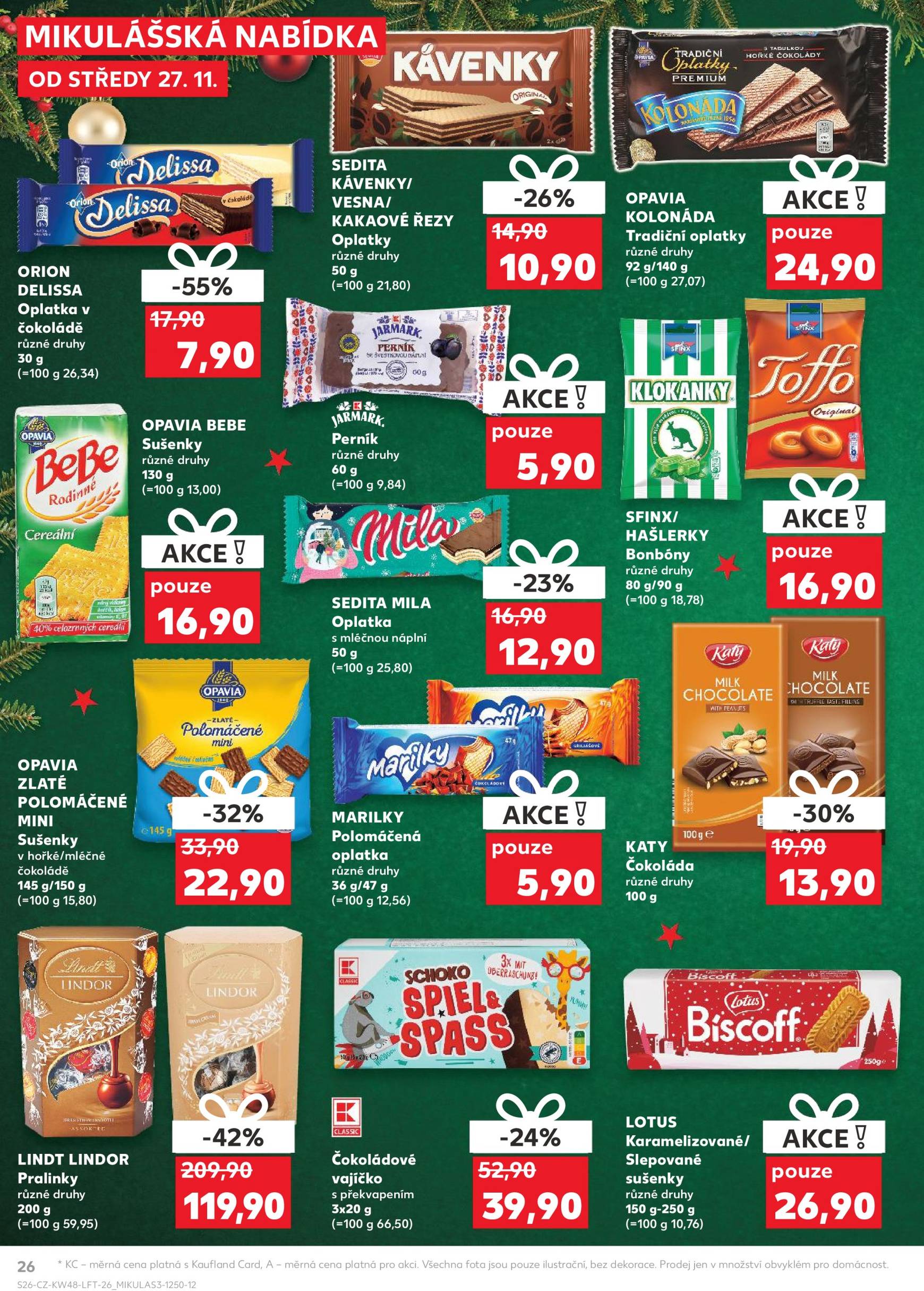 kaufland - Leták Kaufland - Black Friday od 27.11. do 03.12. - page: 26