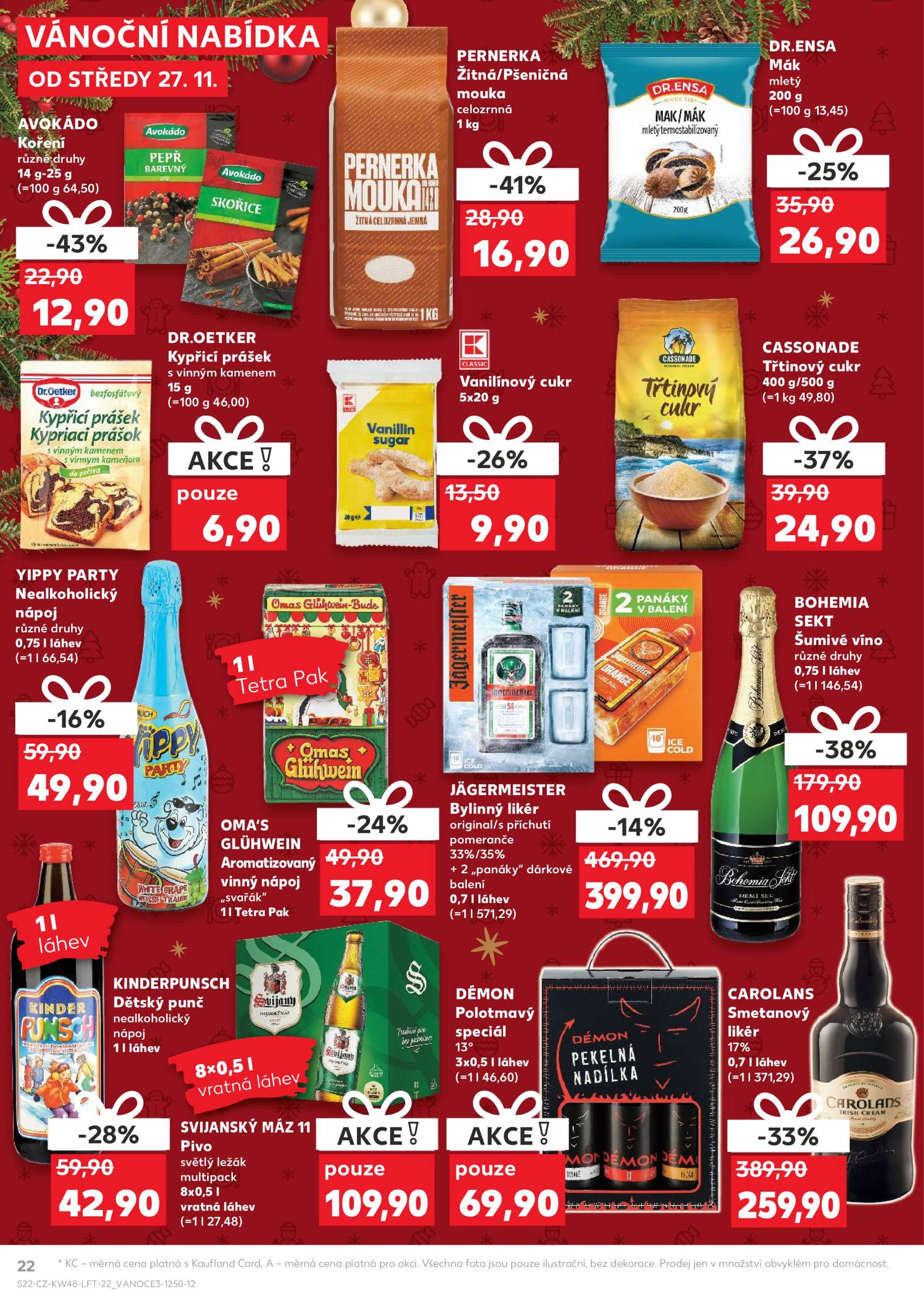 kaufland - Leták Kaufland - Black Friday od 27.11. do 03.12. - page: 22