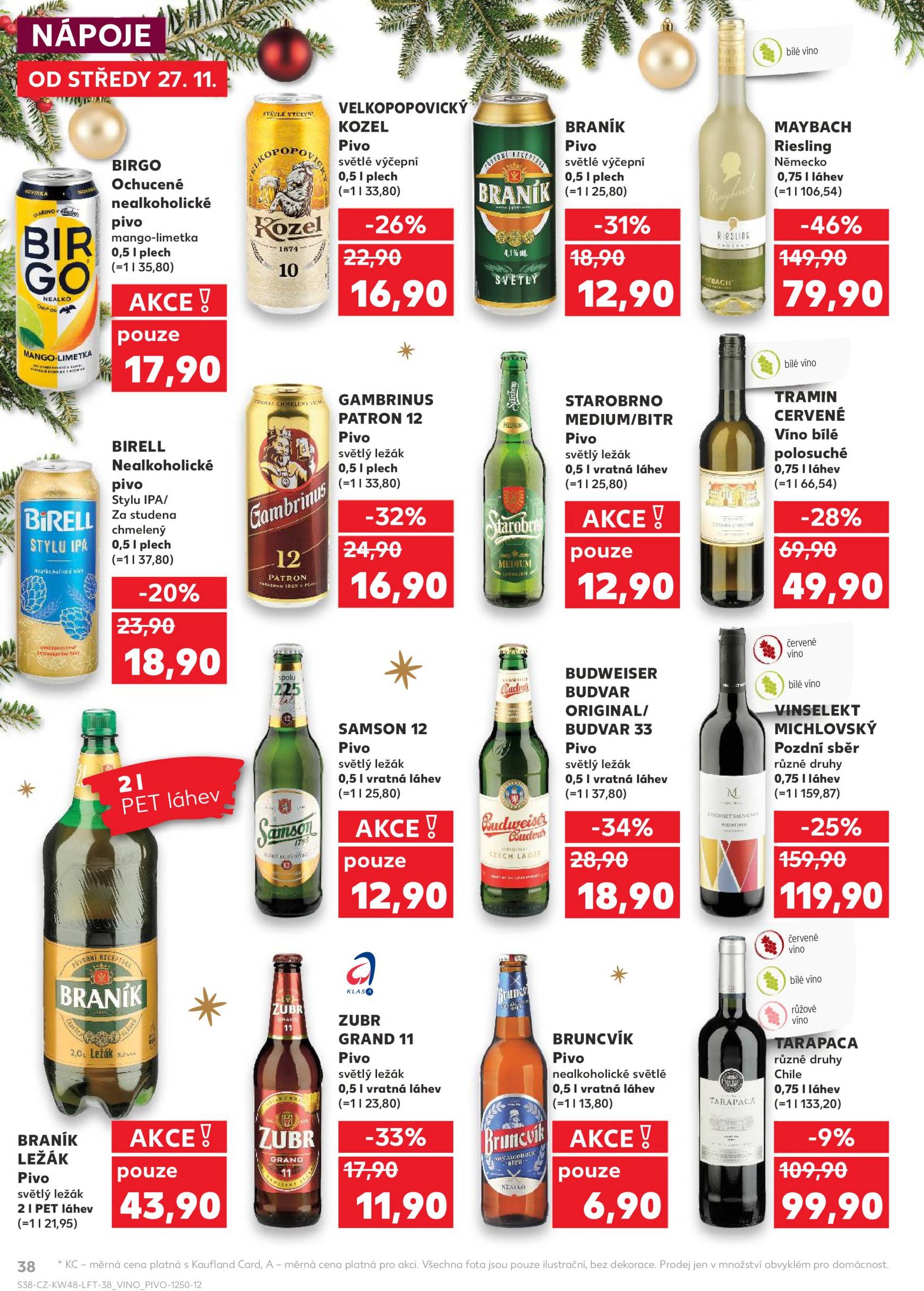 kaufland - Leták Kaufland - Black Friday od 27.11. do 03.12. - page: 38