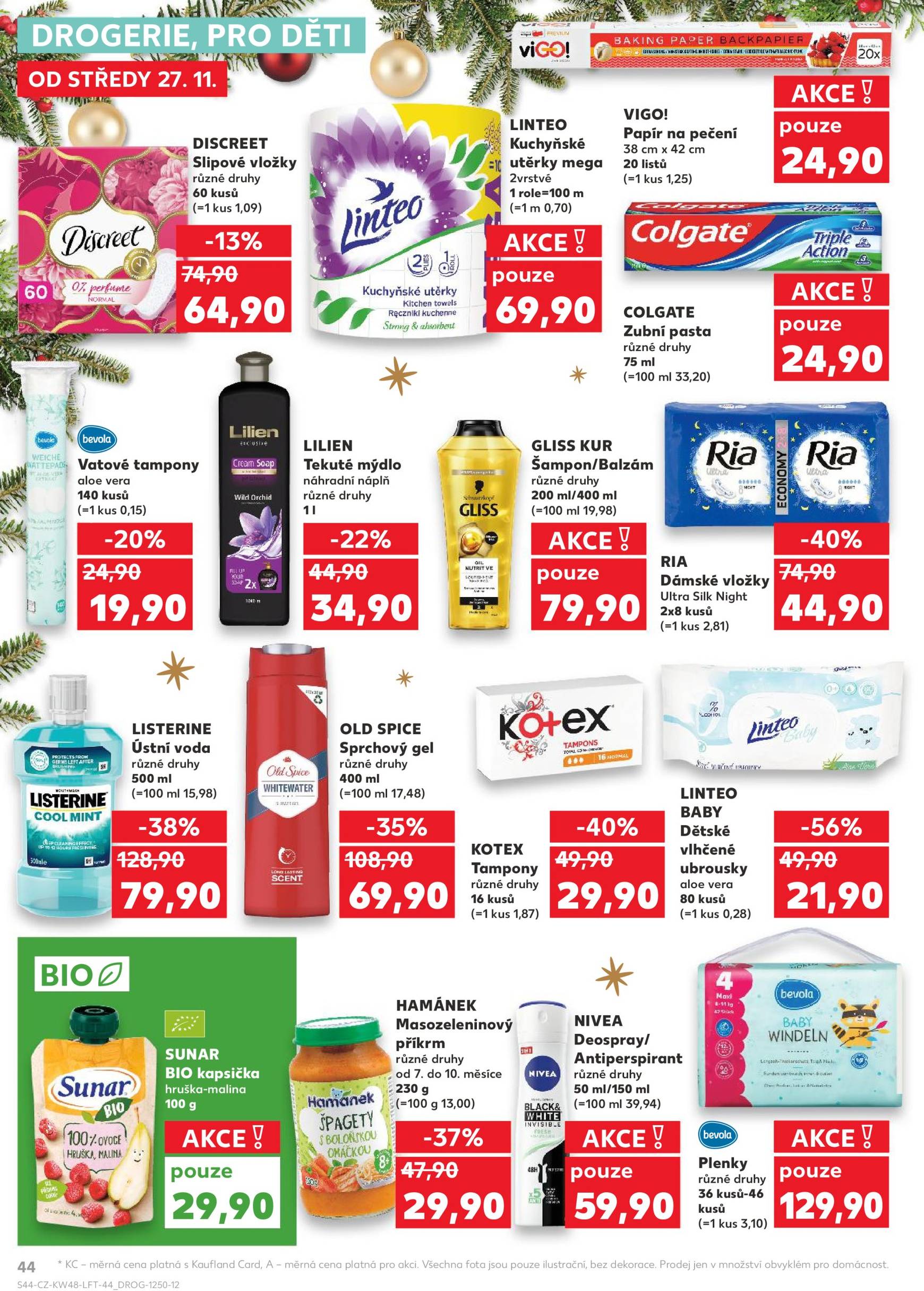 kaufland - Leták Kaufland - Black Friday od 27.11. do 03.12. - page: 44