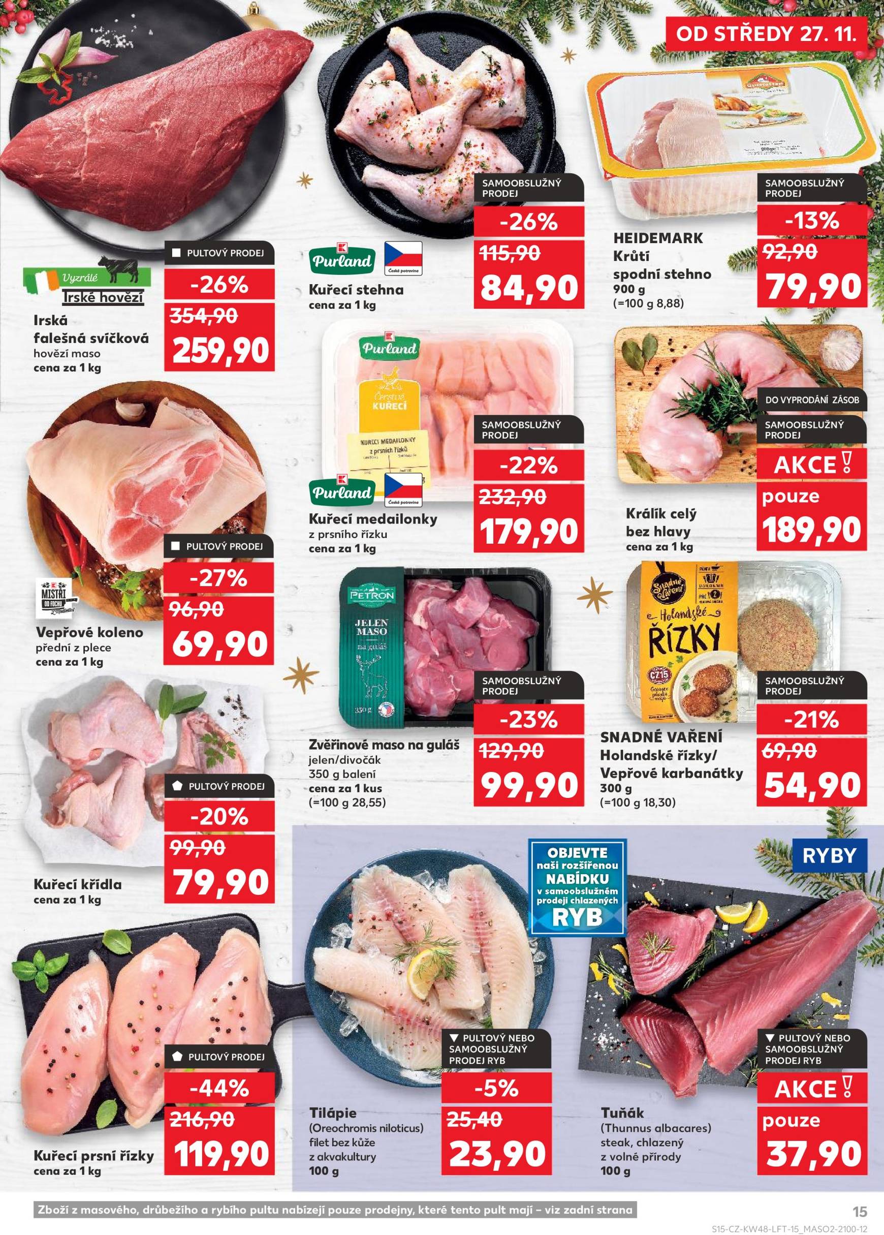 kaufland - Leták Kaufland - Black Friday od 27.11. do 03.12. - page: 15