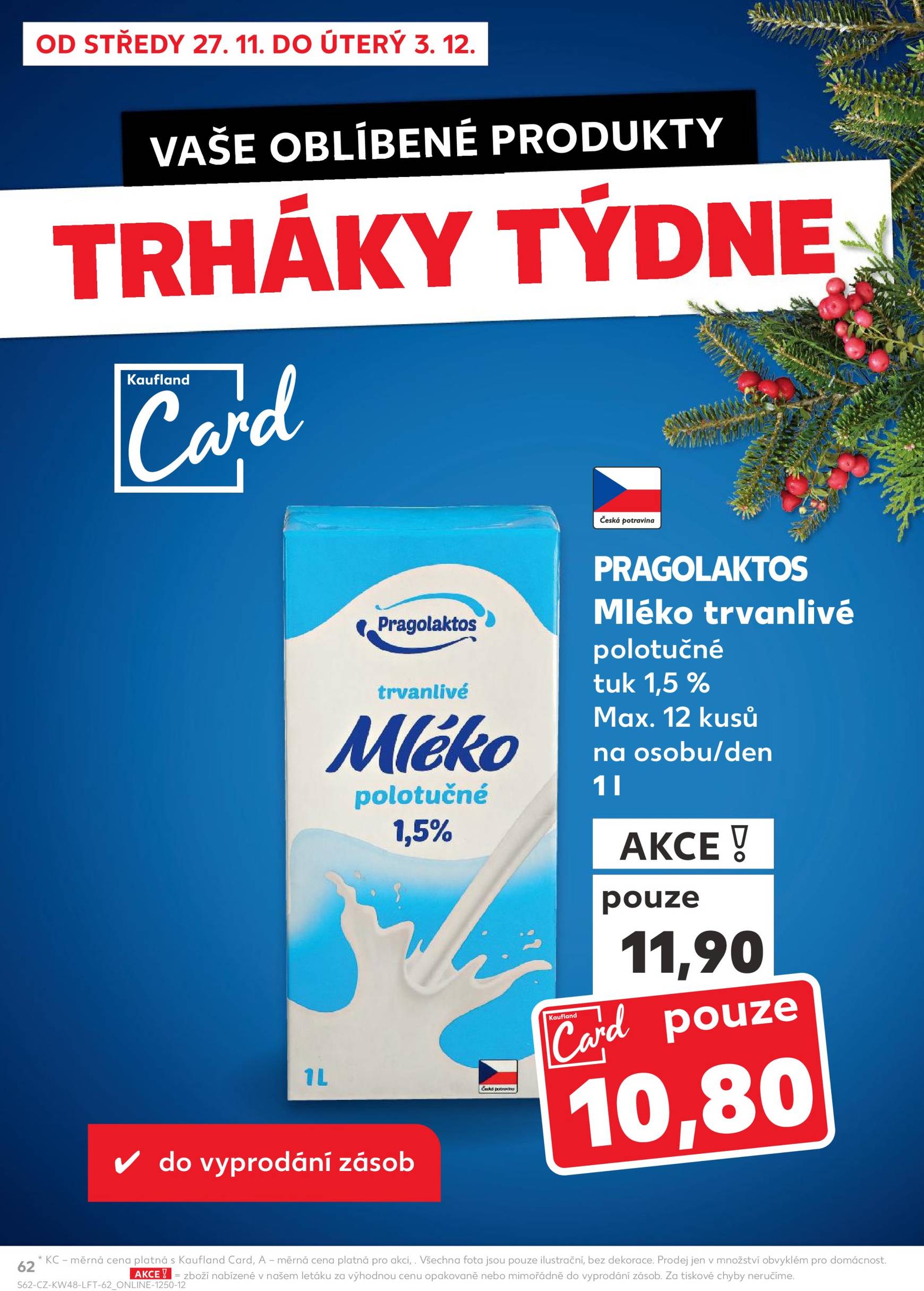 kaufland - Leták Kaufland - Black Friday od 27.11. do 03.12. - page: 62