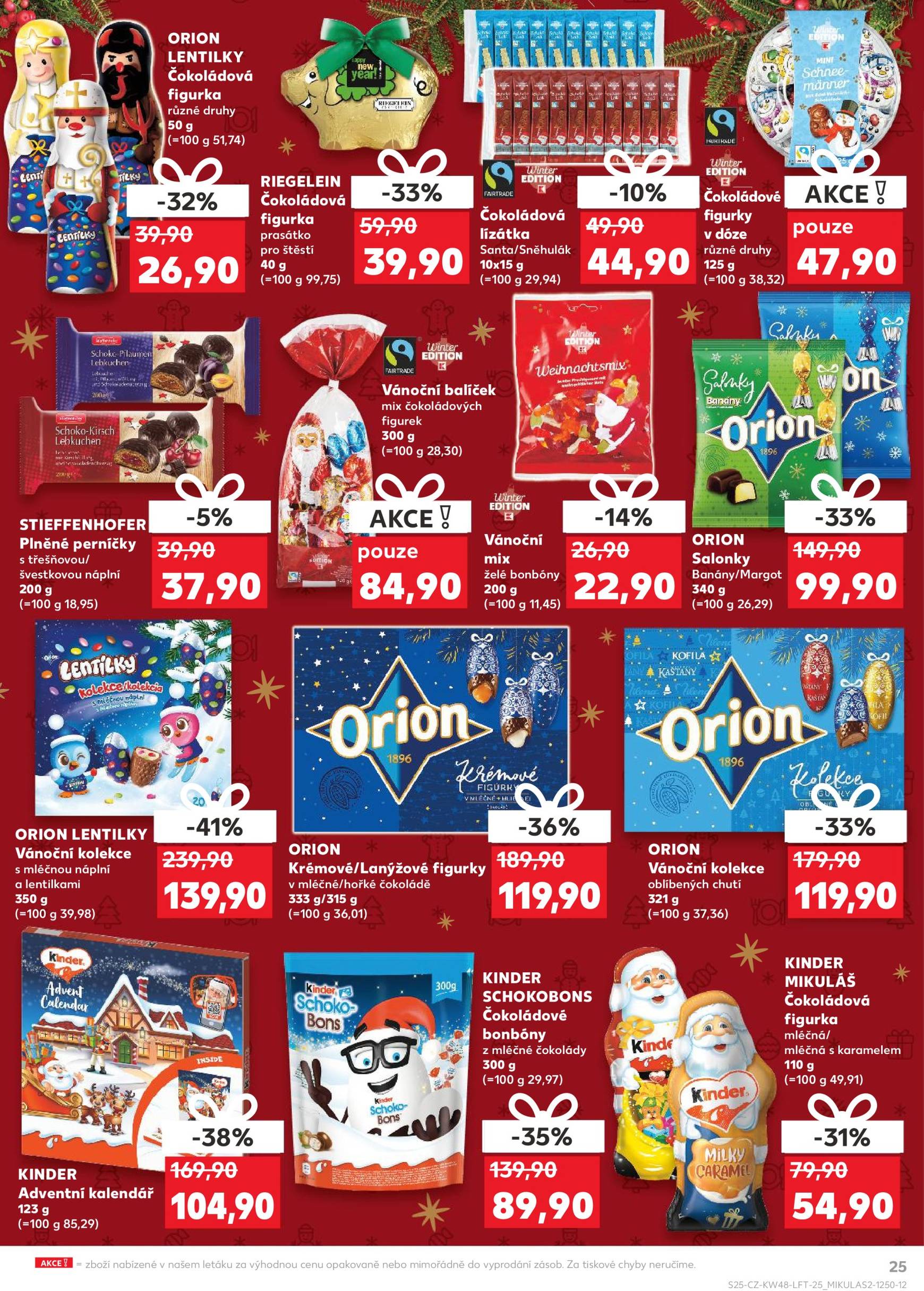 kaufland - Leták Kaufland - Black Friday od 27.11. do 03.12. - page: 25