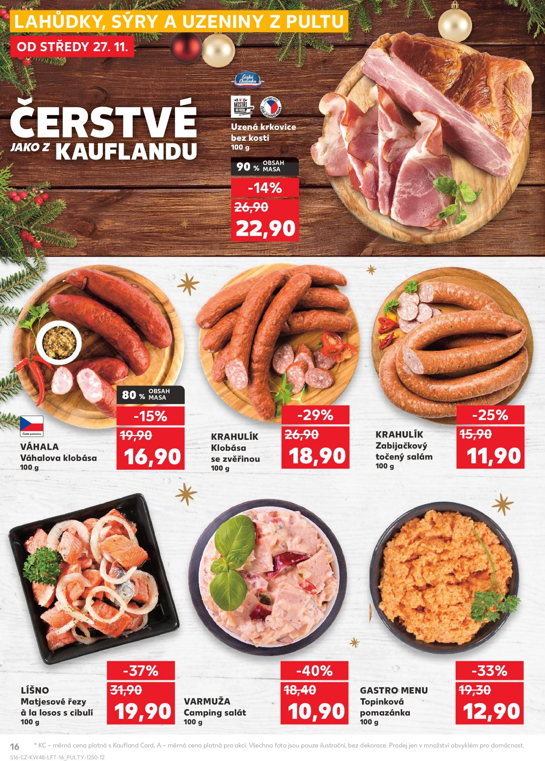 kaufland - Leták Kaufland - Black Friday od 27.11. do 03.12. - page: 16