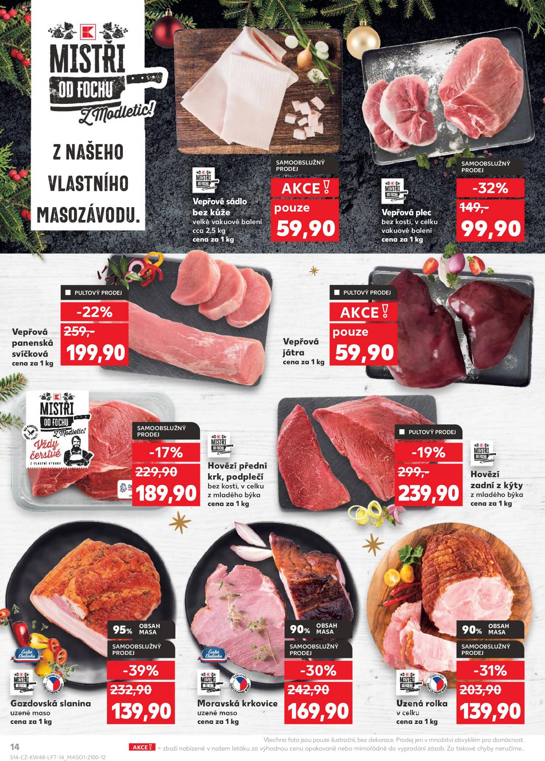 kaufland - Leták Kaufland - Black Friday od 27.11. do 03.12. - page: 14