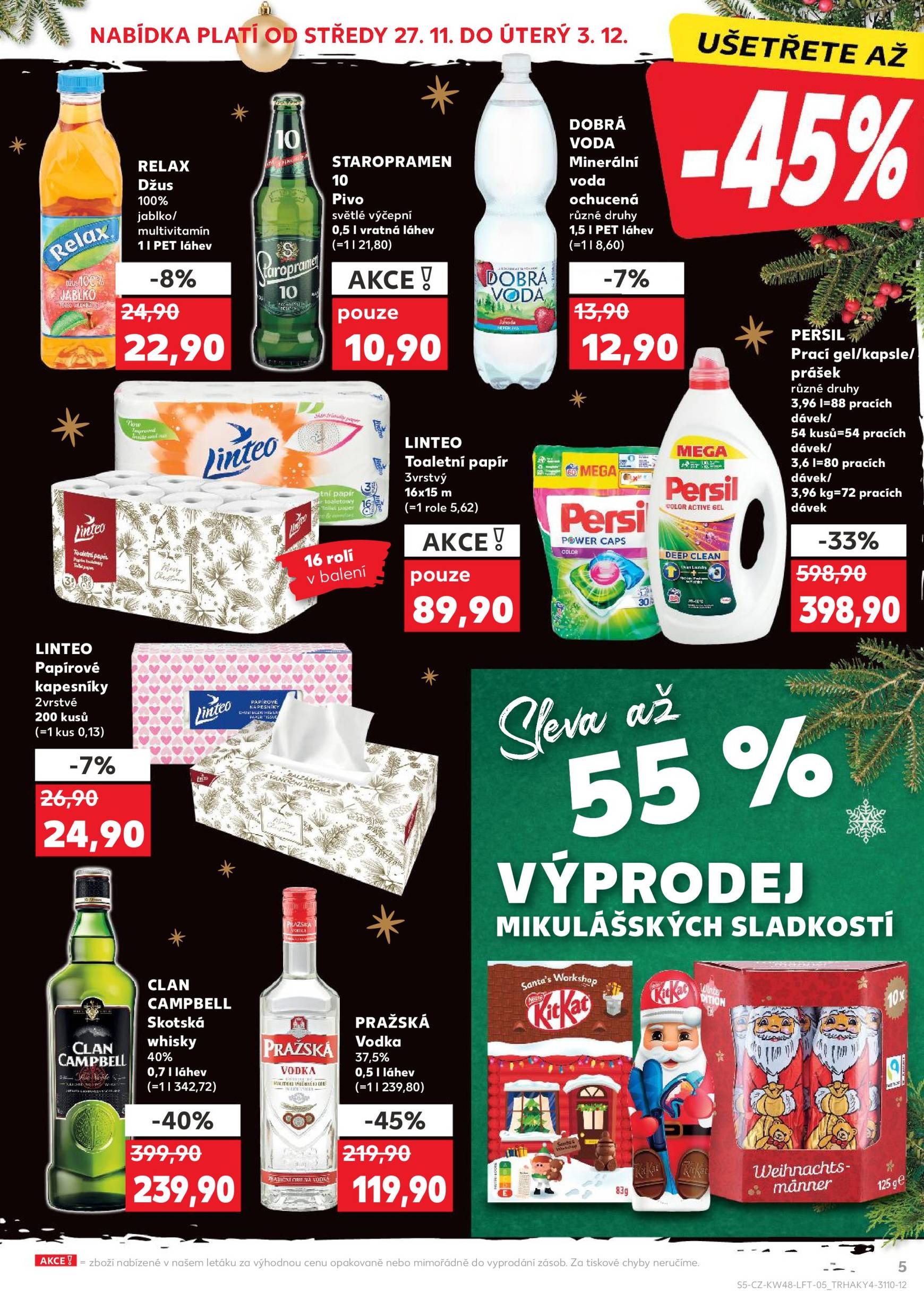 kaufland - Leták Kaufland - Black Friday od 27.11. do 03.12. - page: 5