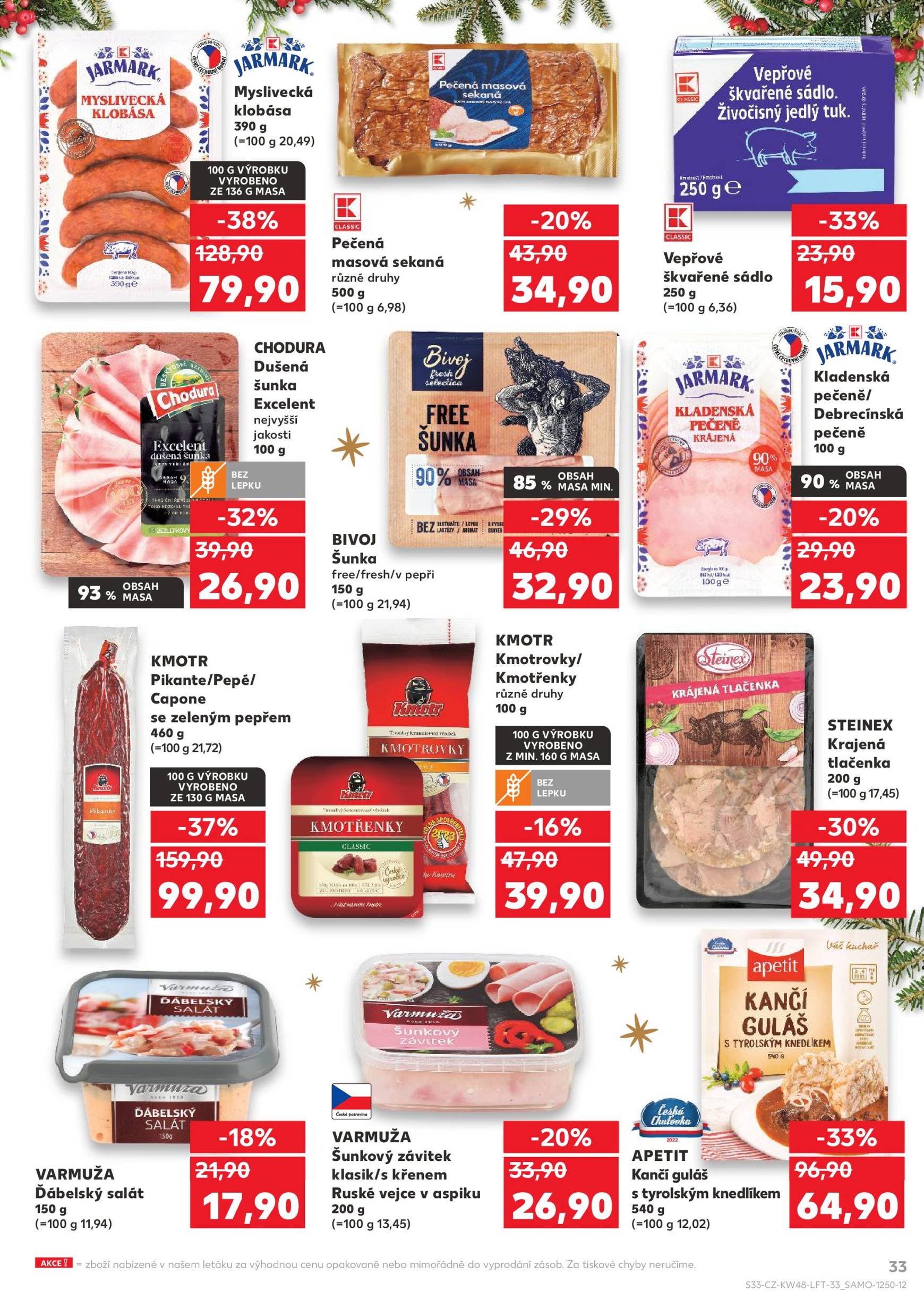 kaufland - Leták Kaufland - Black Friday od 27.11. do 03.12. - page: 33