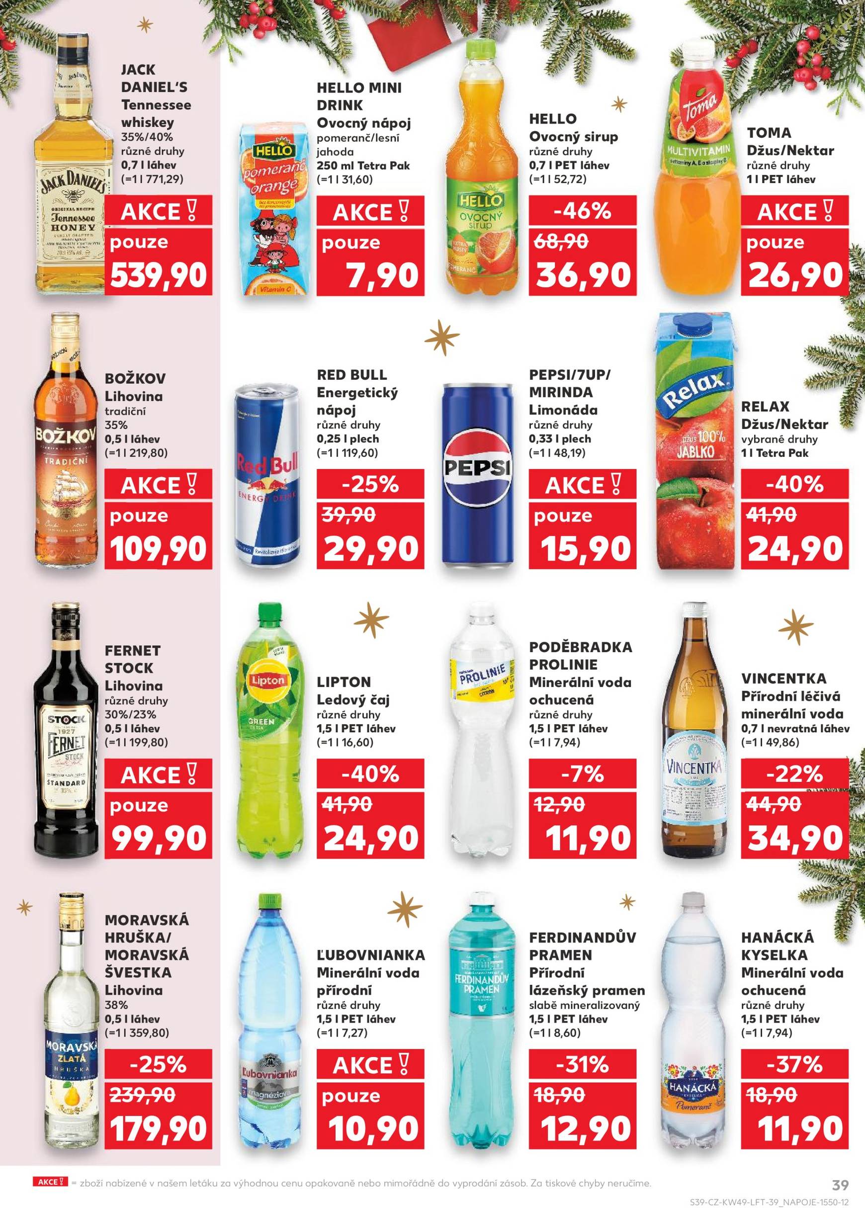 kaufland - Leták Kaufland od 04.12. do 10.12. - page: 39