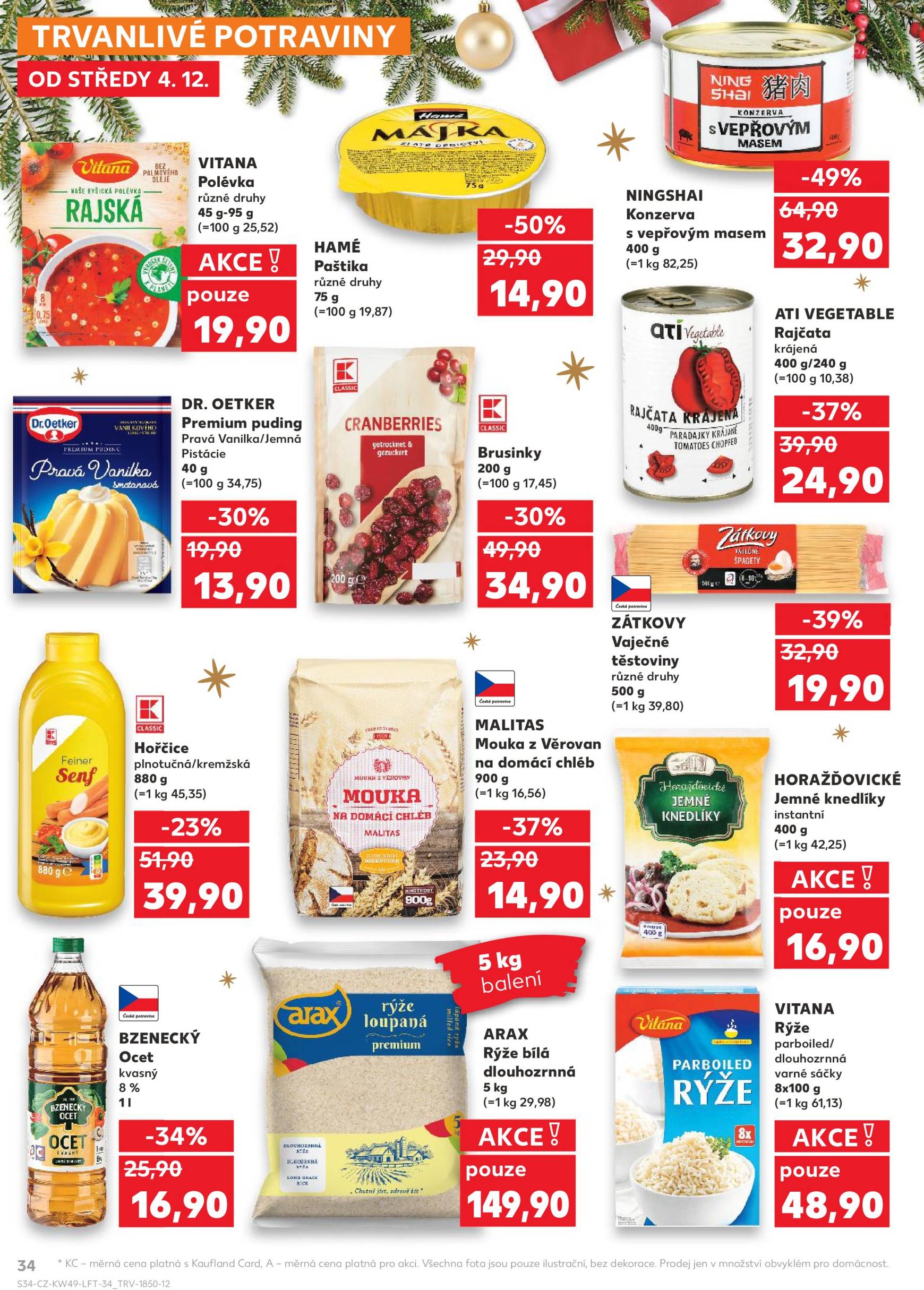 kaufland - Leták Kaufland od 04.12. do 10.12. - page: 34