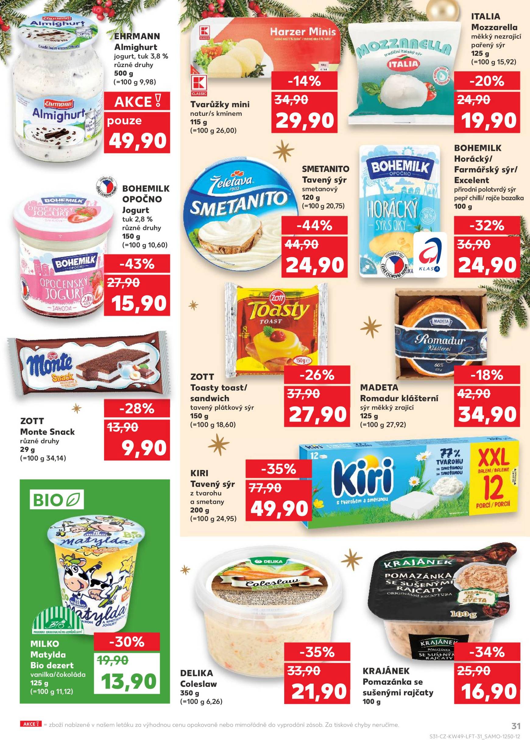 kaufland - Leták Kaufland od 04.12. do 10.12. - page: 31