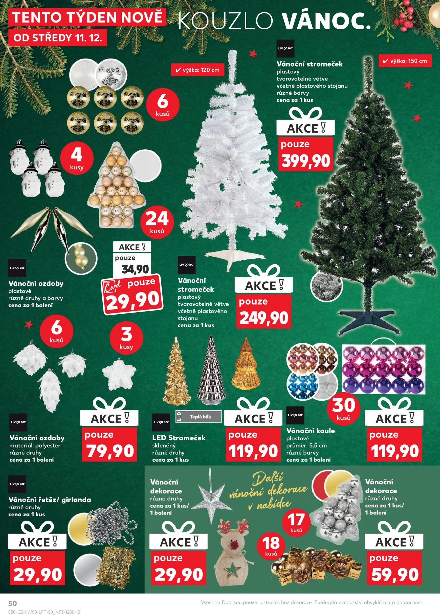 kaufland - Leták Kaufland od 11.12. do 17.12. - page: 50