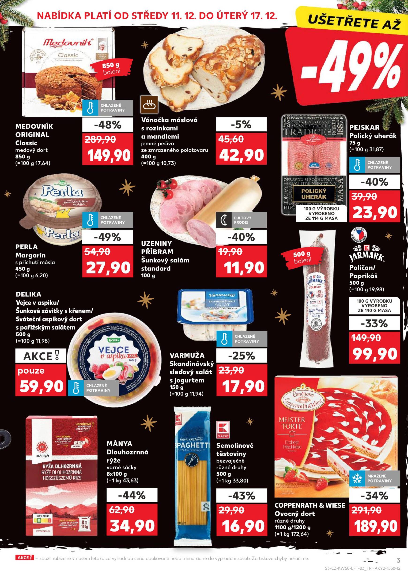 kaufland - Leták Kaufland od 11.12. do 17.12. - page: 3