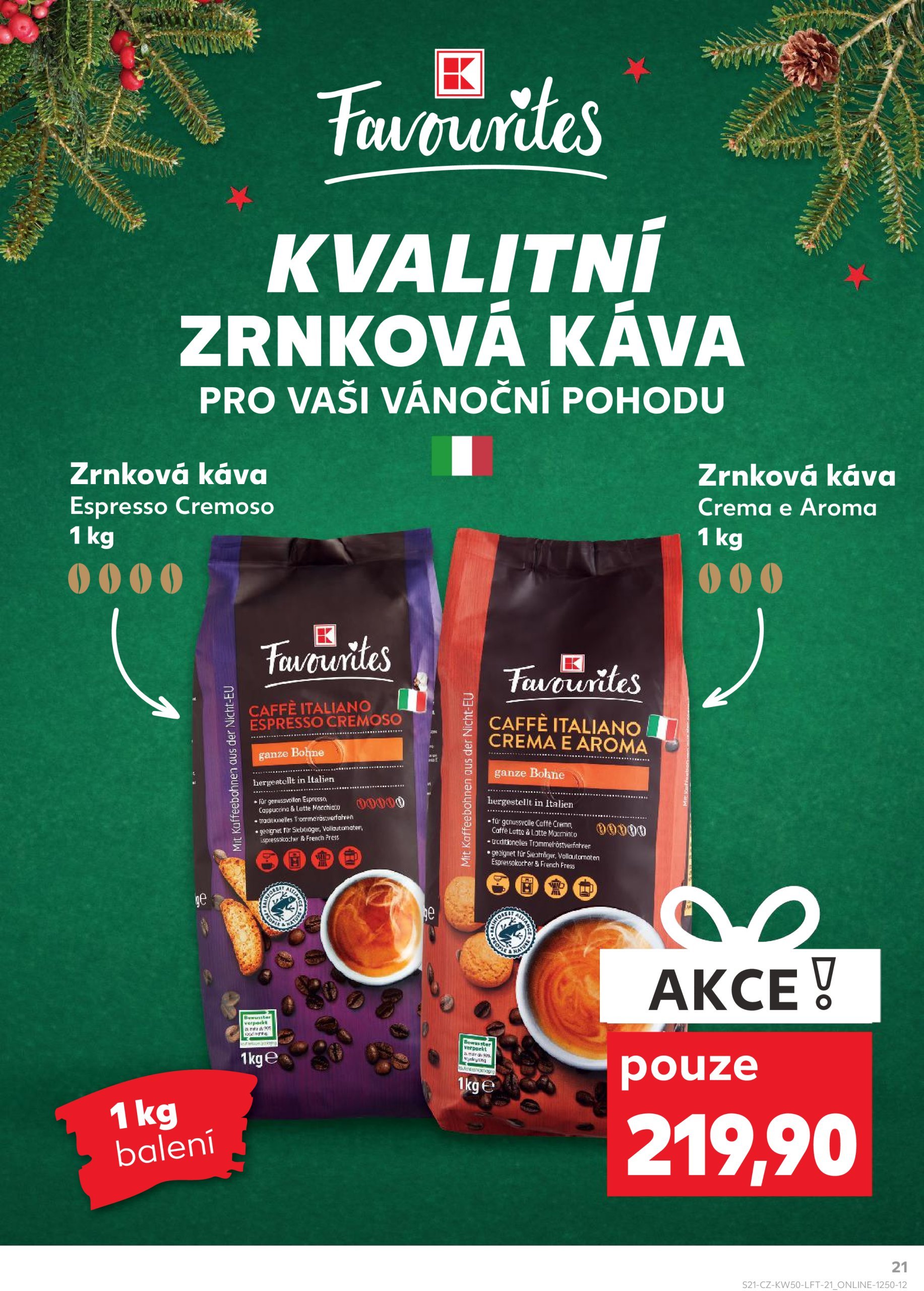 kaufland - Leták Kaufland od 11.12. do 17.12. - page: 21