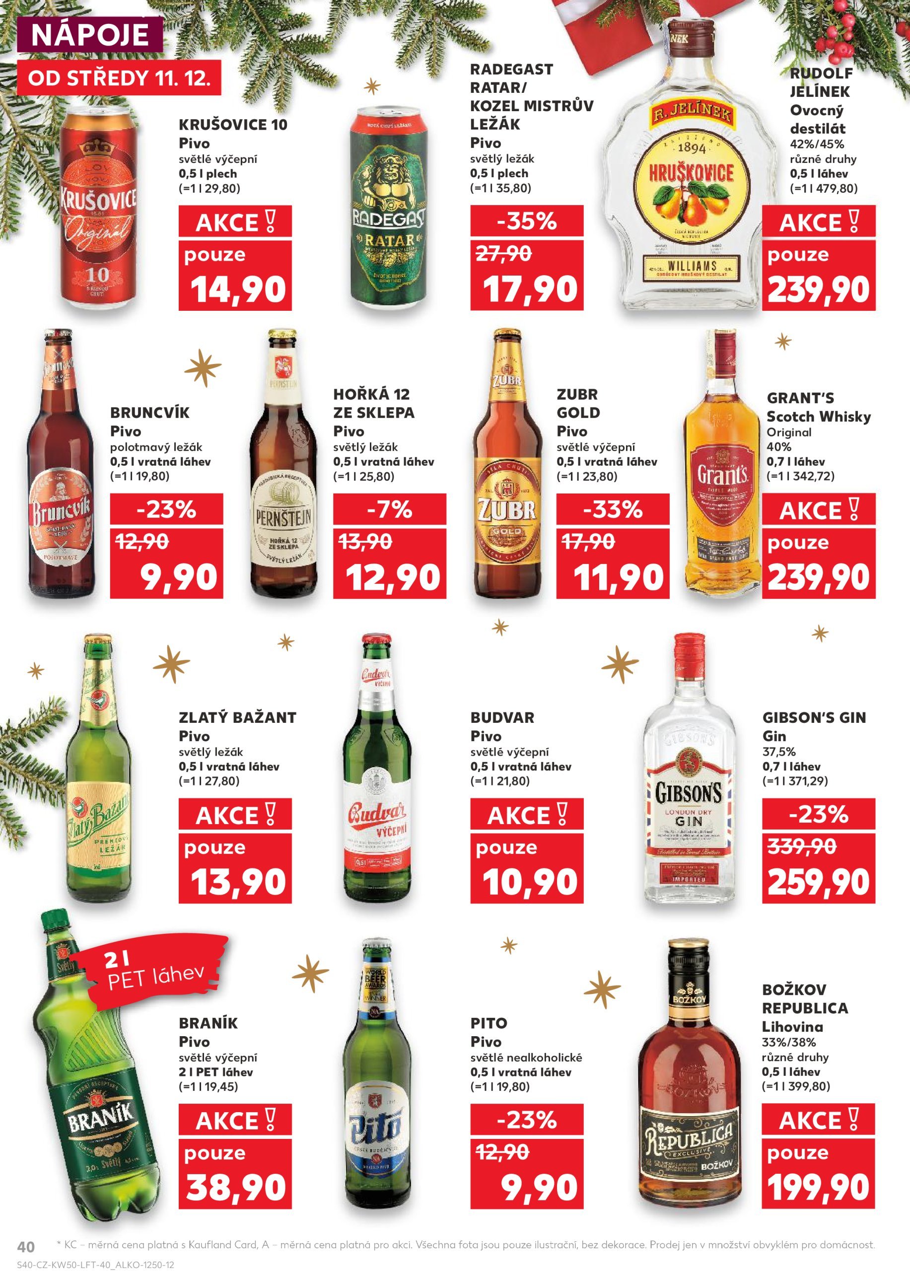 kaufland - Leták Kaufland od 11.12. do 17.12. - page: 40