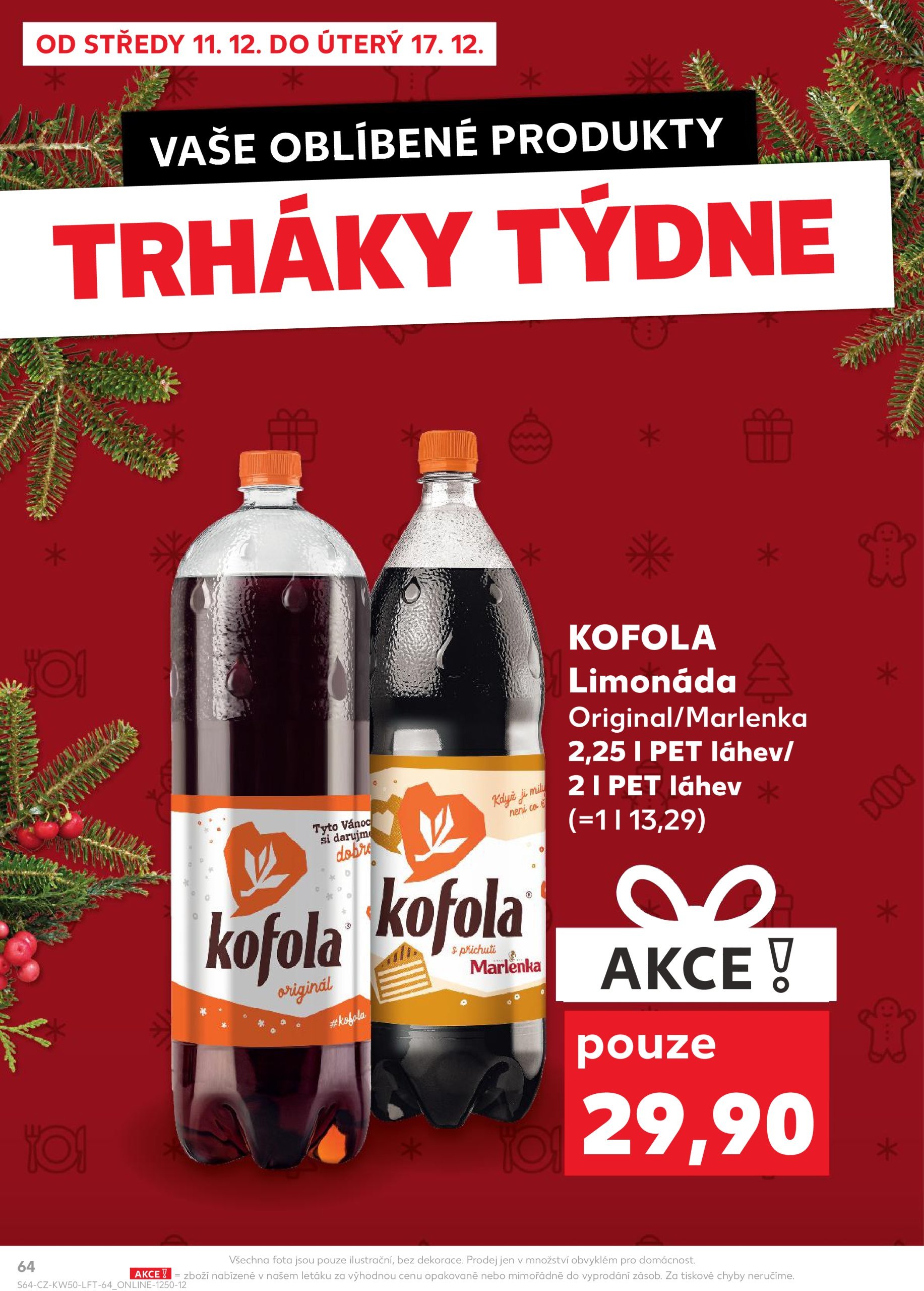 kaufland - Leták Kaufland od 11.12. do 17.12. - page: 64