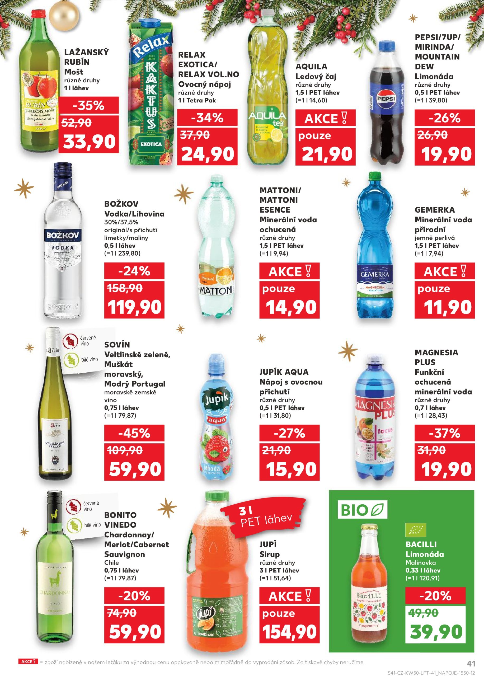 kaufland - Leták Kaufland od 11.12. do 17.12. - page: 41