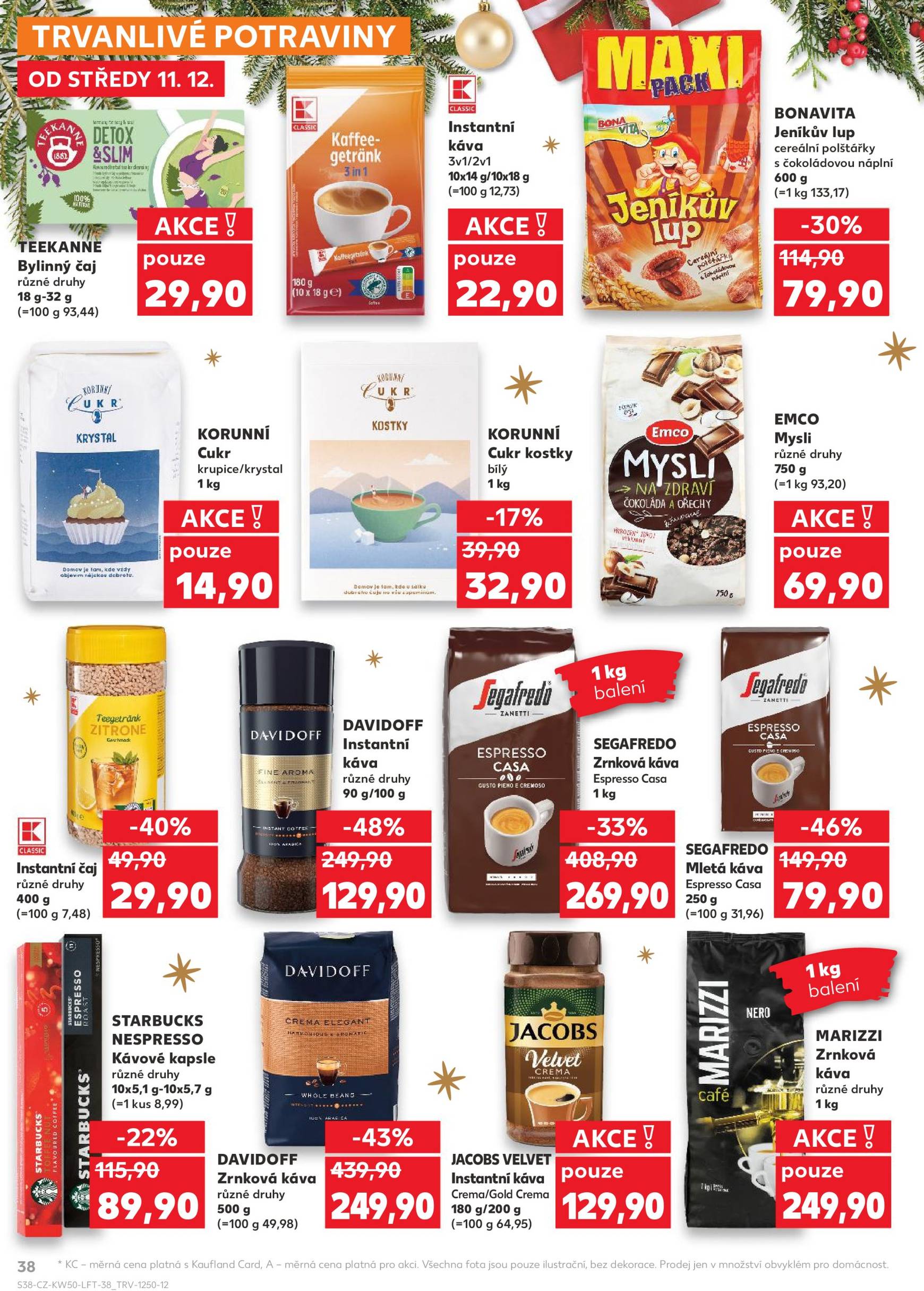 kaufland - Leták Kaufland od 11.12. do 17.12. - page: 38