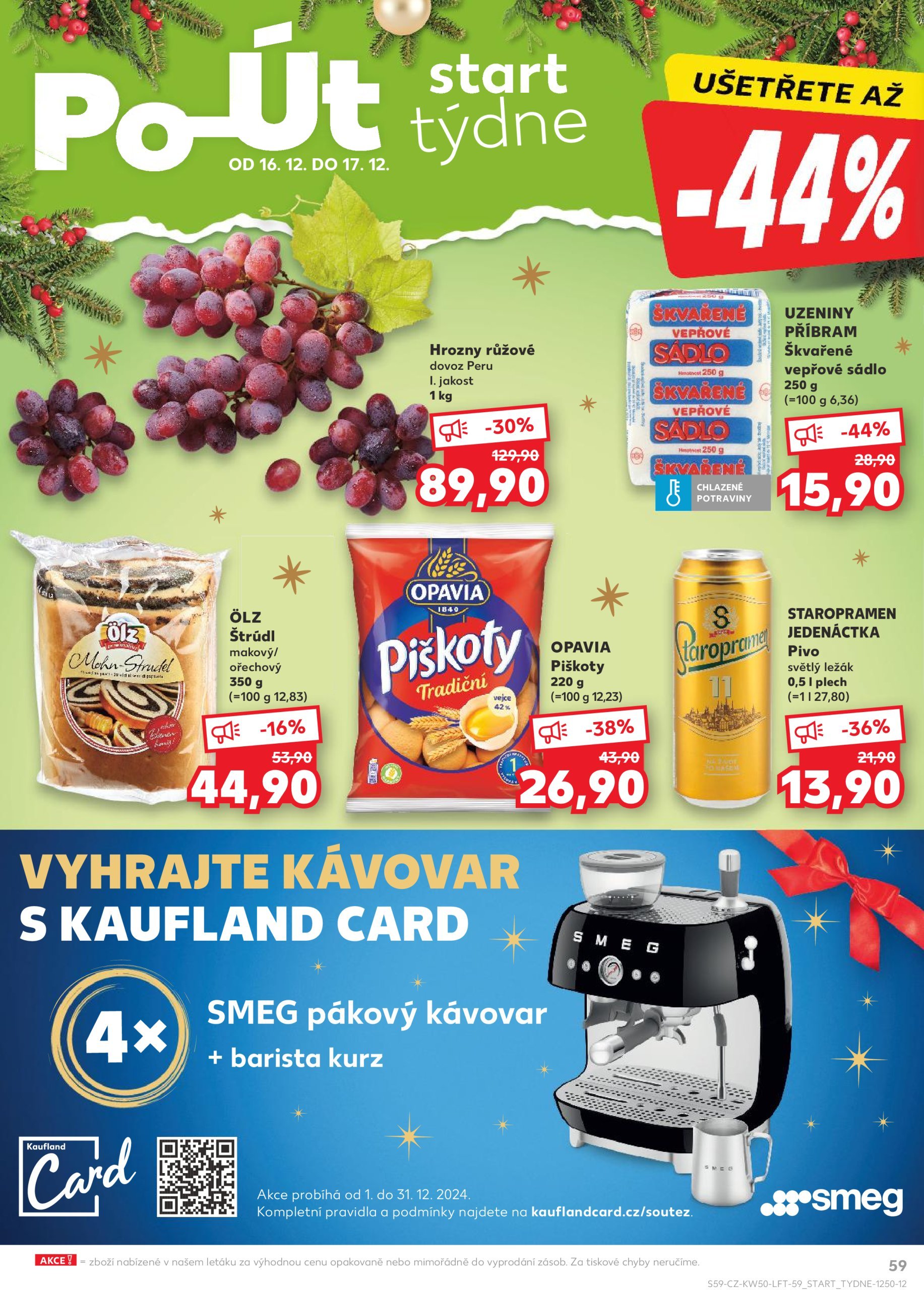 kaufland - Leták Kaufland od 11.12. do 17.12. - page: 59