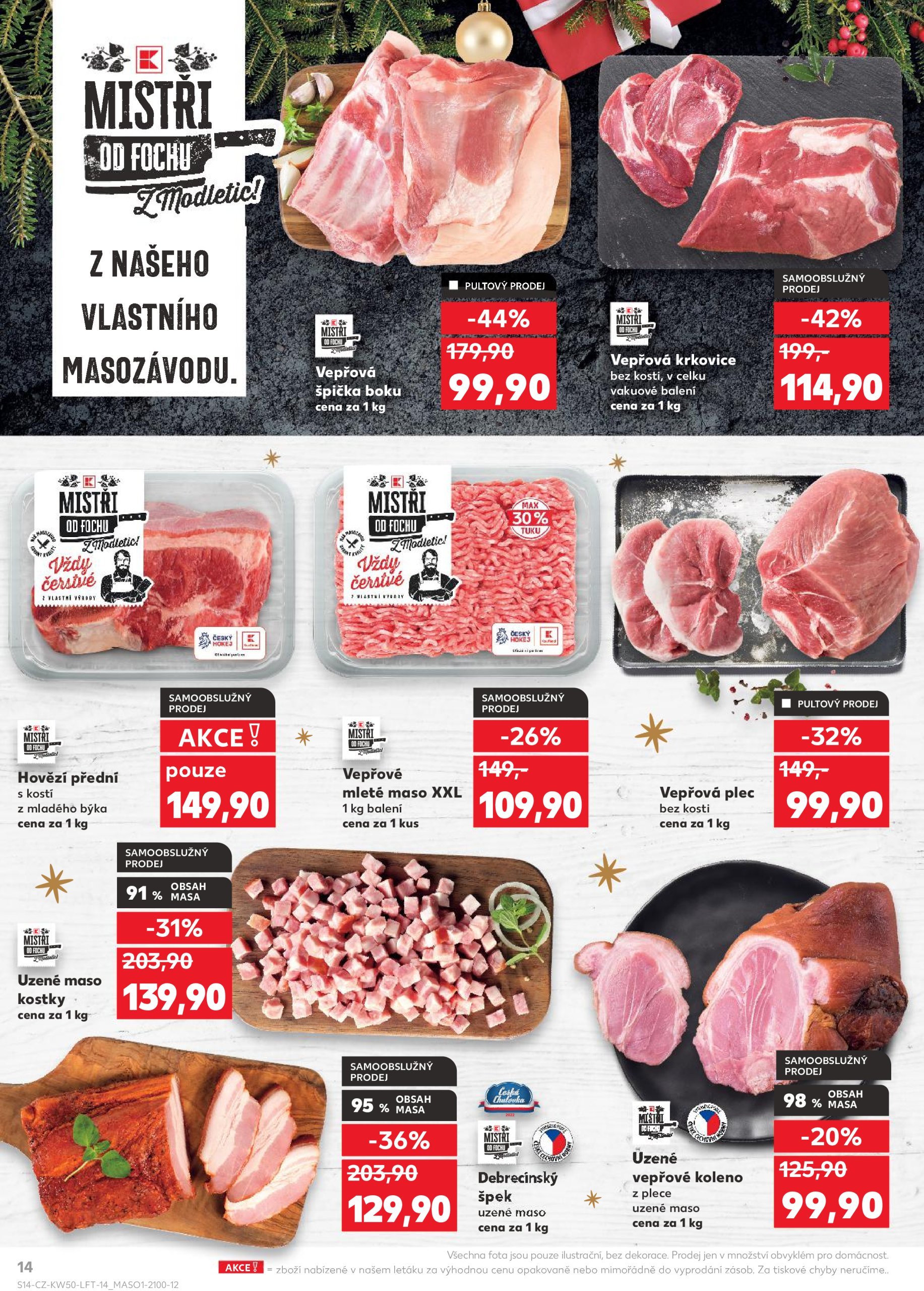 kaufland - Leták Kaufland od 11.12. do 17.12. - page: 14