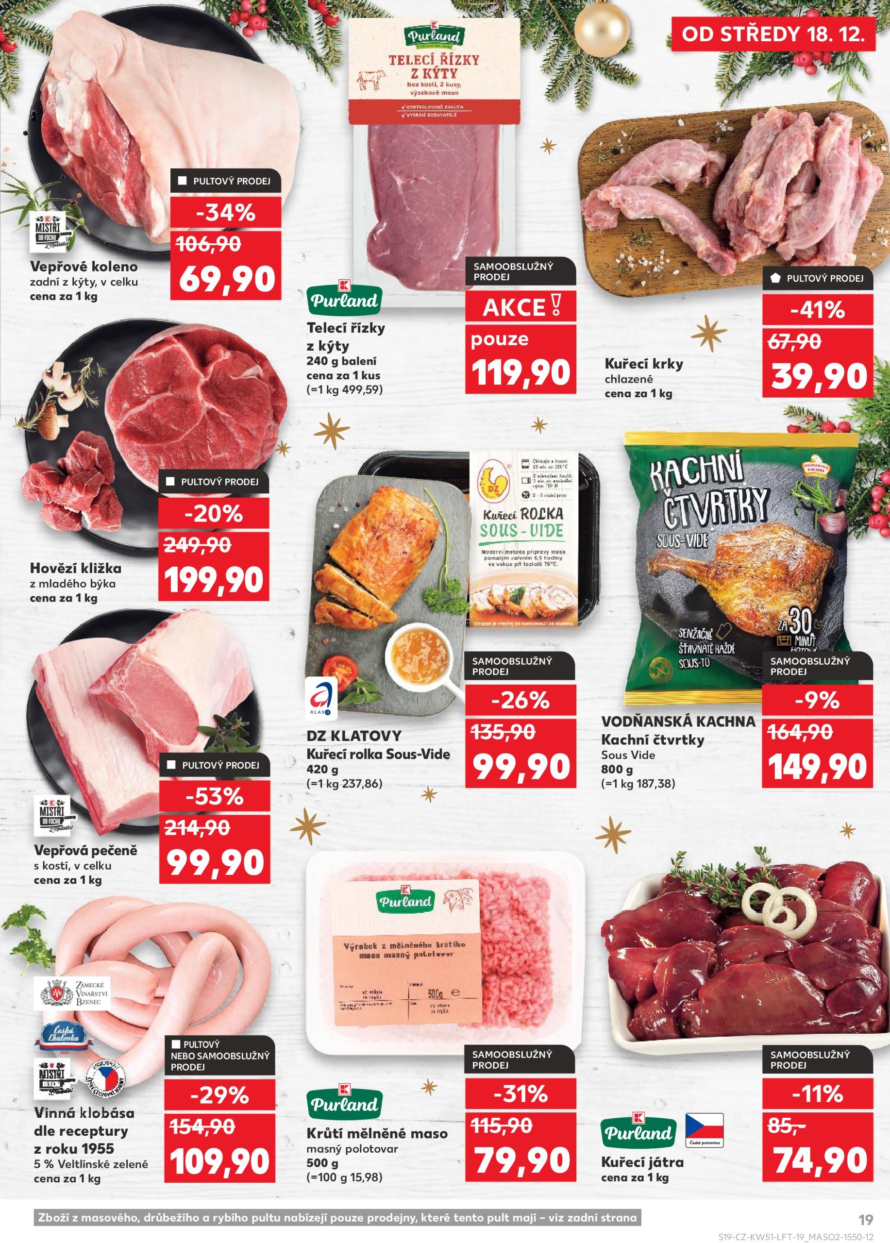 kaufland - Leták Kaufland od 18.12. do 24.12. - page: 19