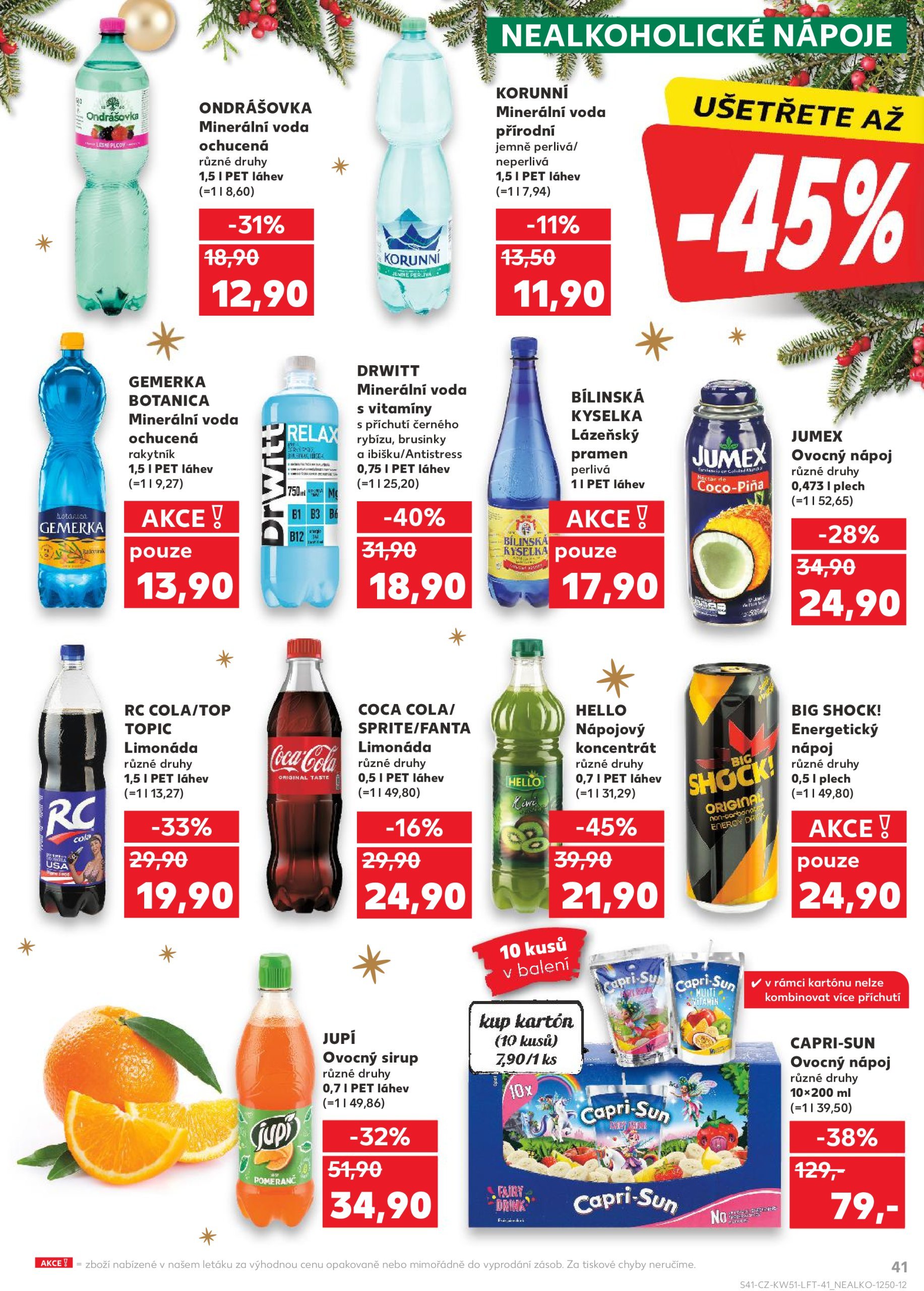 kaufland - Leták Kaufland od 18.12. do 24.12. - page: 41