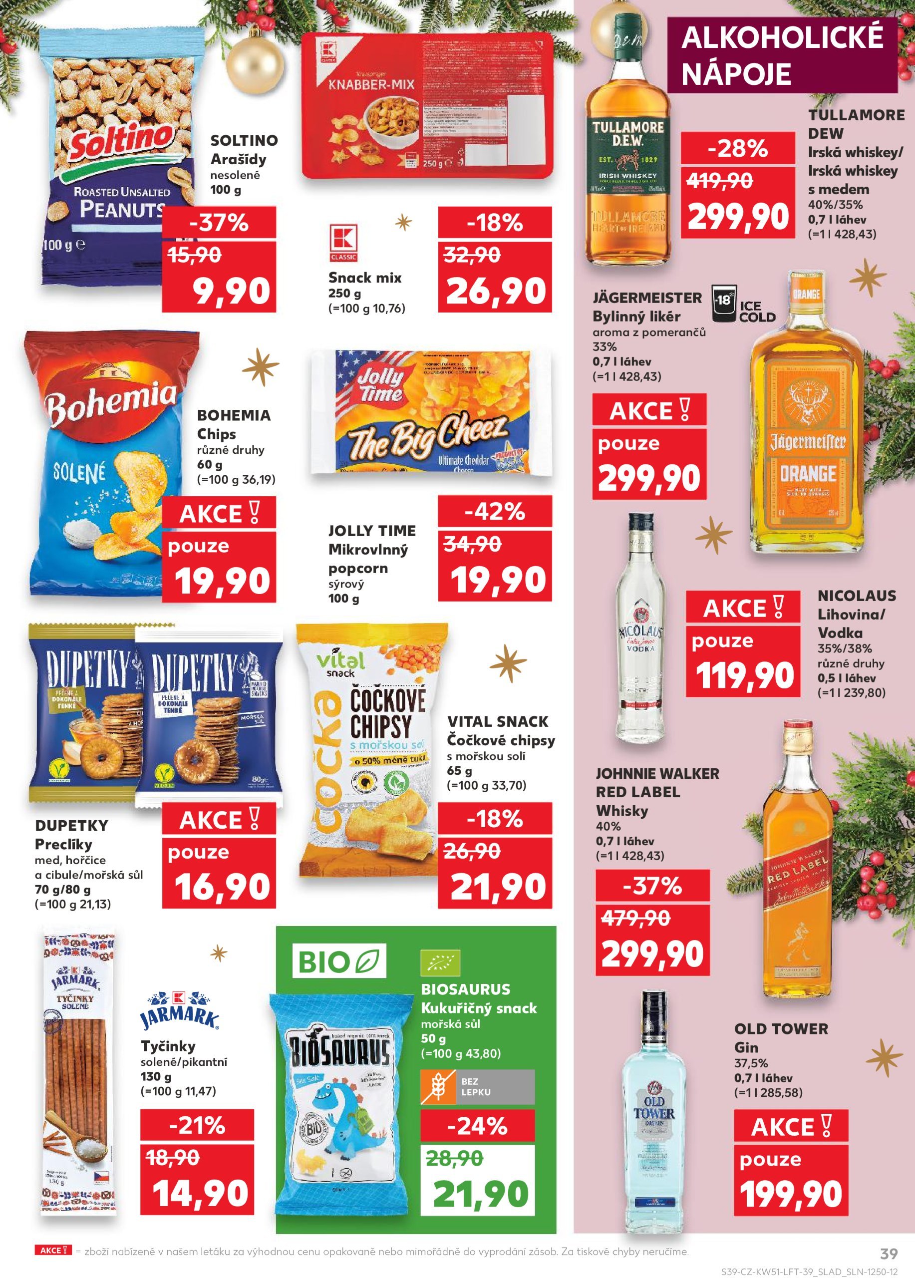 kaufland - Leták Kaufland od 18.12. do 24.12. - page: 39